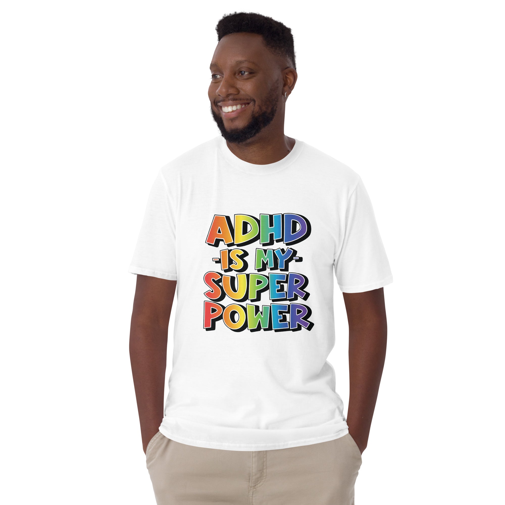 Short-Sleeve Unisex T-Shirt- ADHD- SuperPower