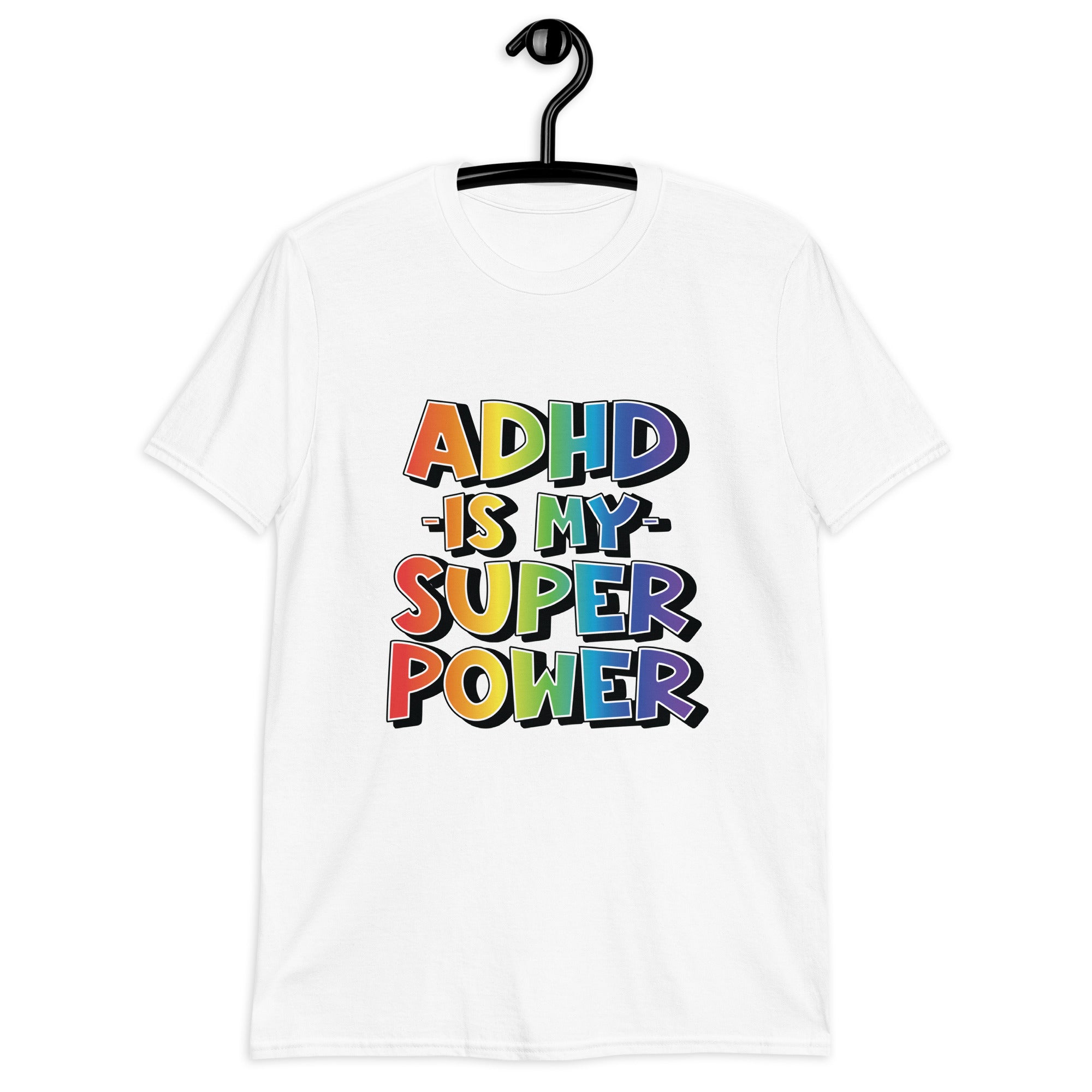 Short-Sleeve Unisex T-Shirt- ADHD- SuperPower