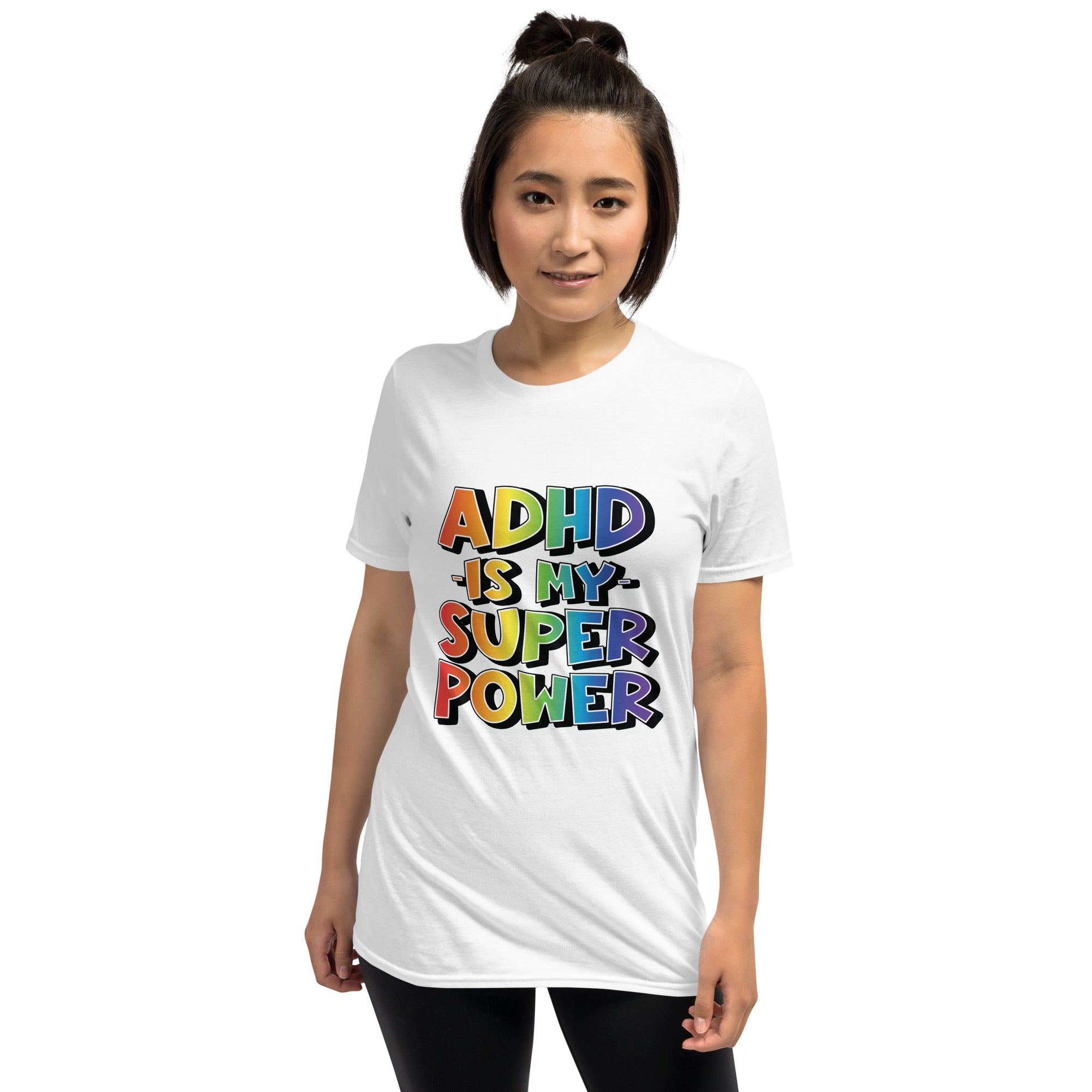 Short-Sleeve Unisex T-Shirt- ADHD- SuperPower