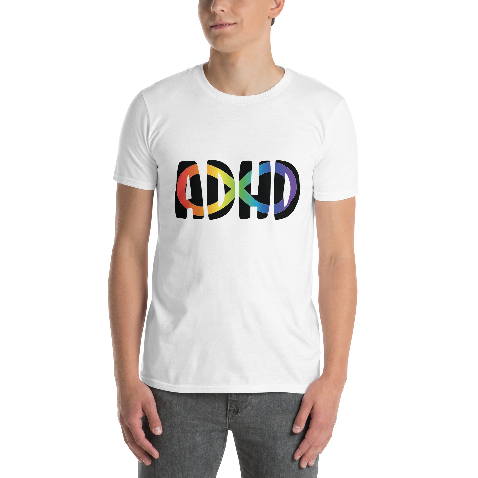 Short-Sleeve Unisex T-Shirt- ADHD- Infinity