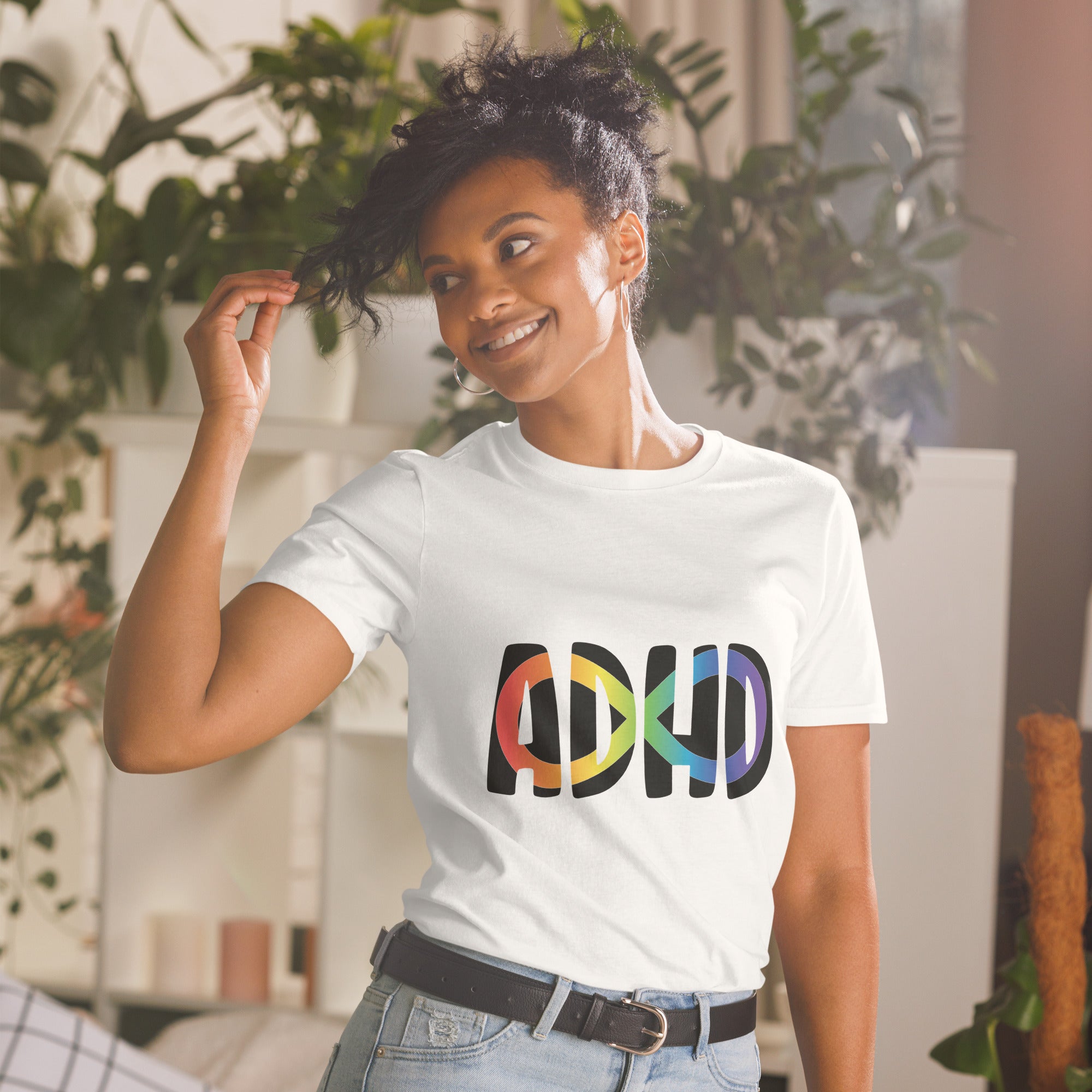 Short-Sleeve Unisex T-Shirt- ADHD- Infinity