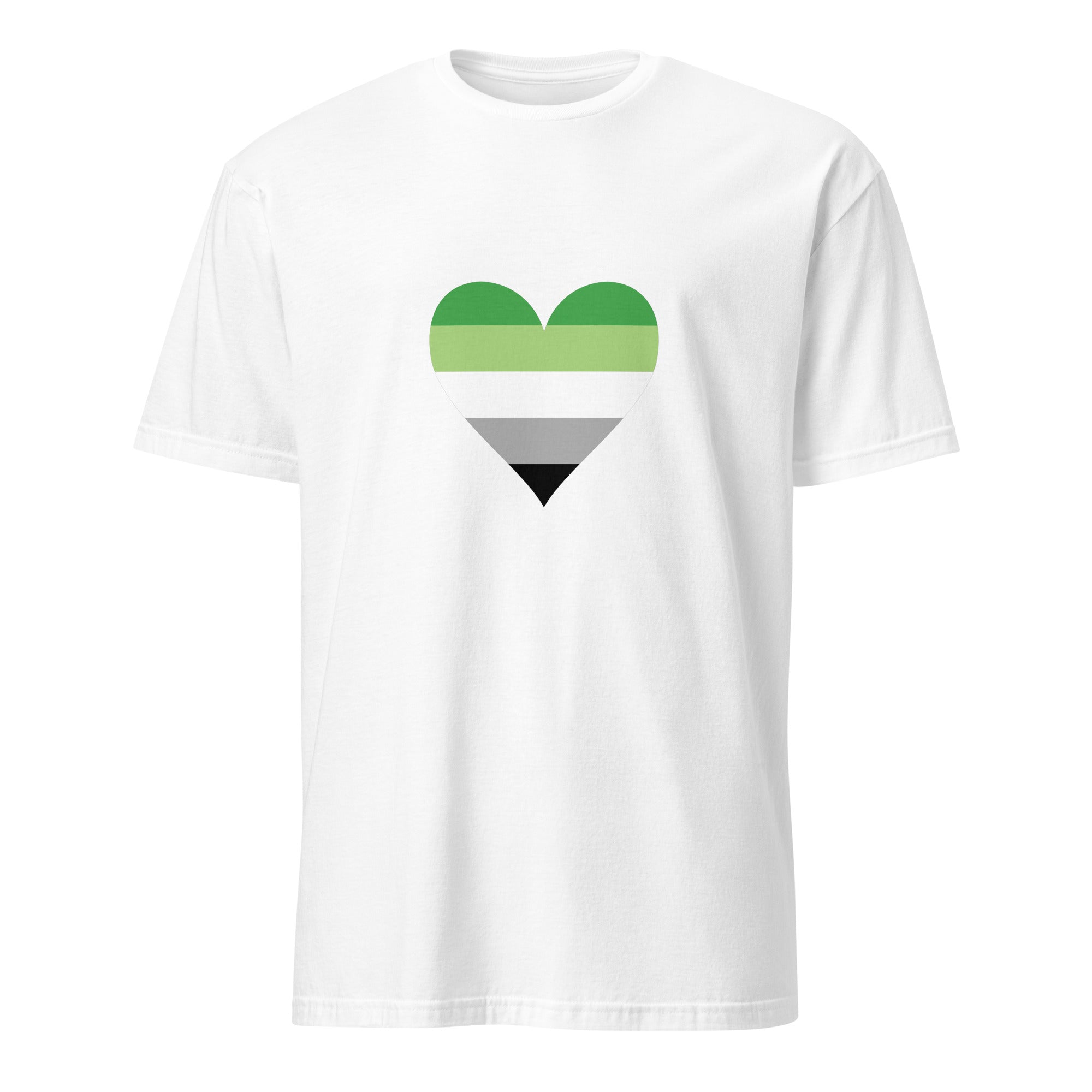 Short-Sleeve Unisex T-Shirt-Aromantic Heart