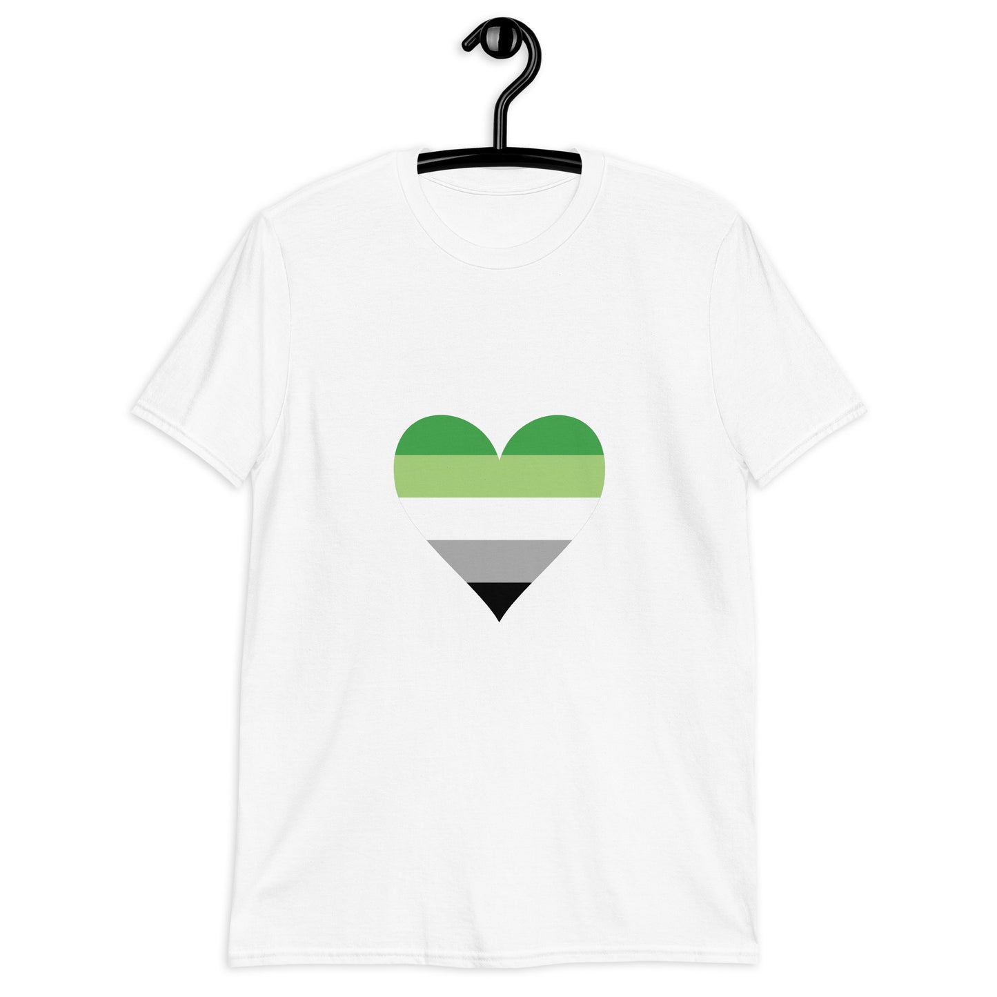 Short-Sleeve Unisex T-Shirt-Aromantic Heart