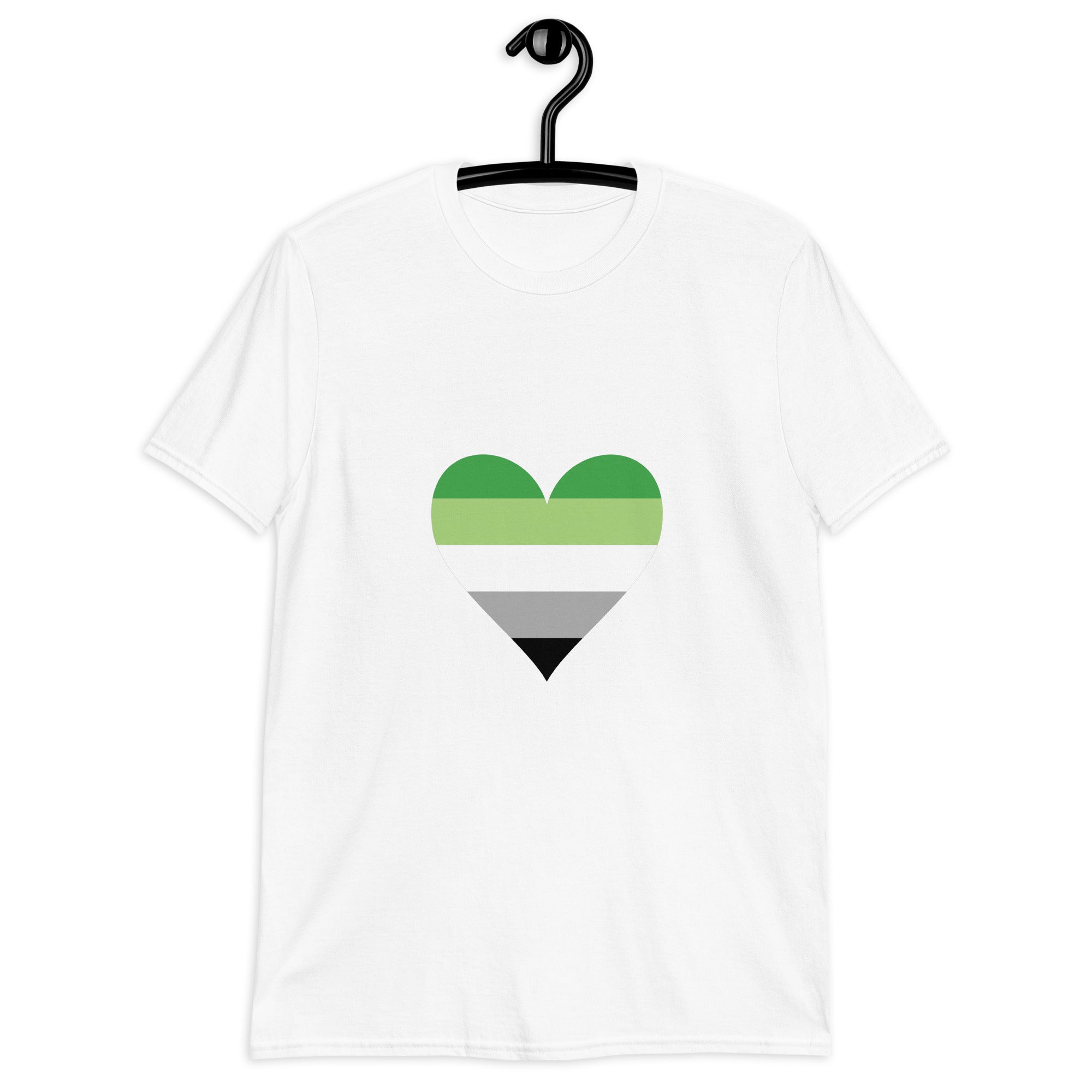 Short-Sleeve Unisex T-Shirt-Aromantic Heart