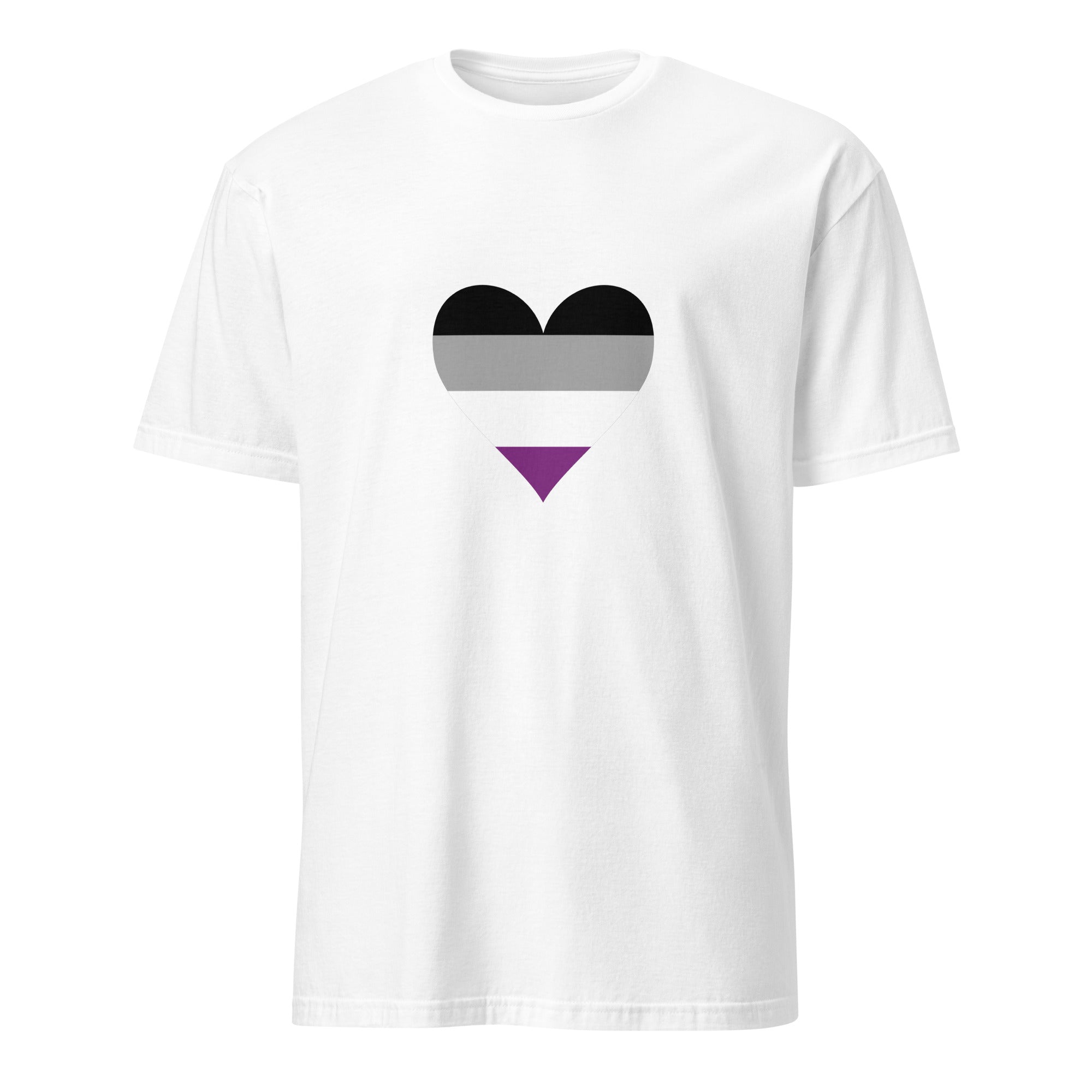 Short-Sleeve Unisex T-Shirt-Asexual Heart