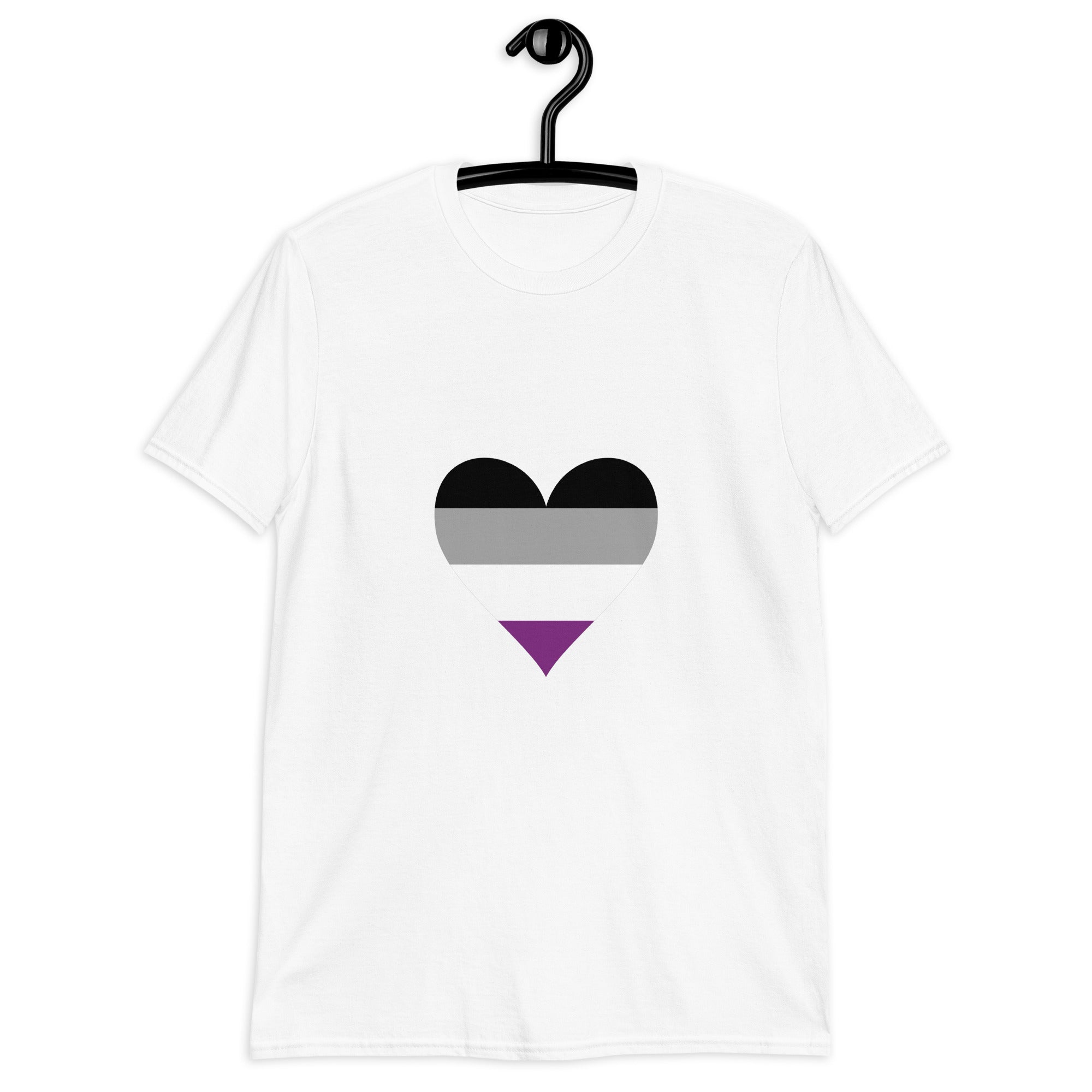 Short-Sleeve Unisex T-Shirt-Asexual Heart