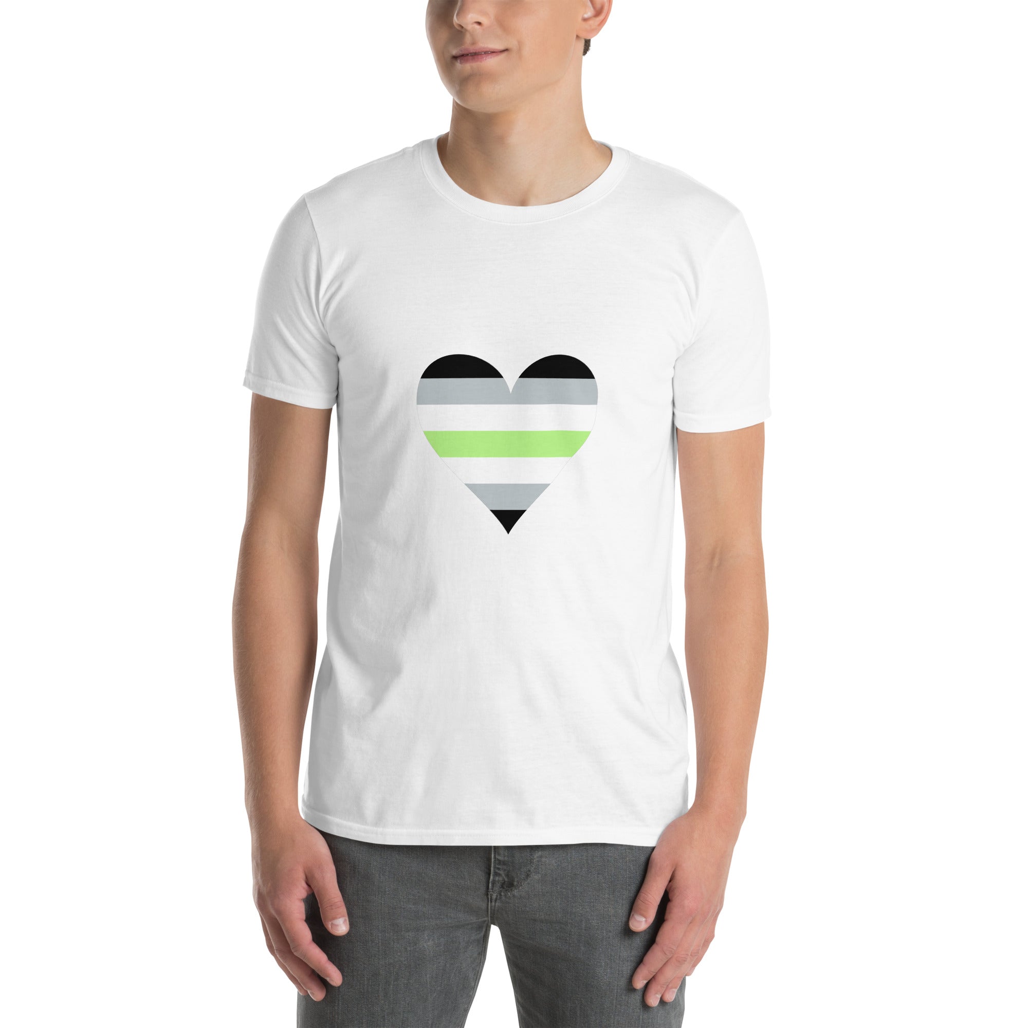 Short-Sleeve Unisex T-Shirt-Agender Heart