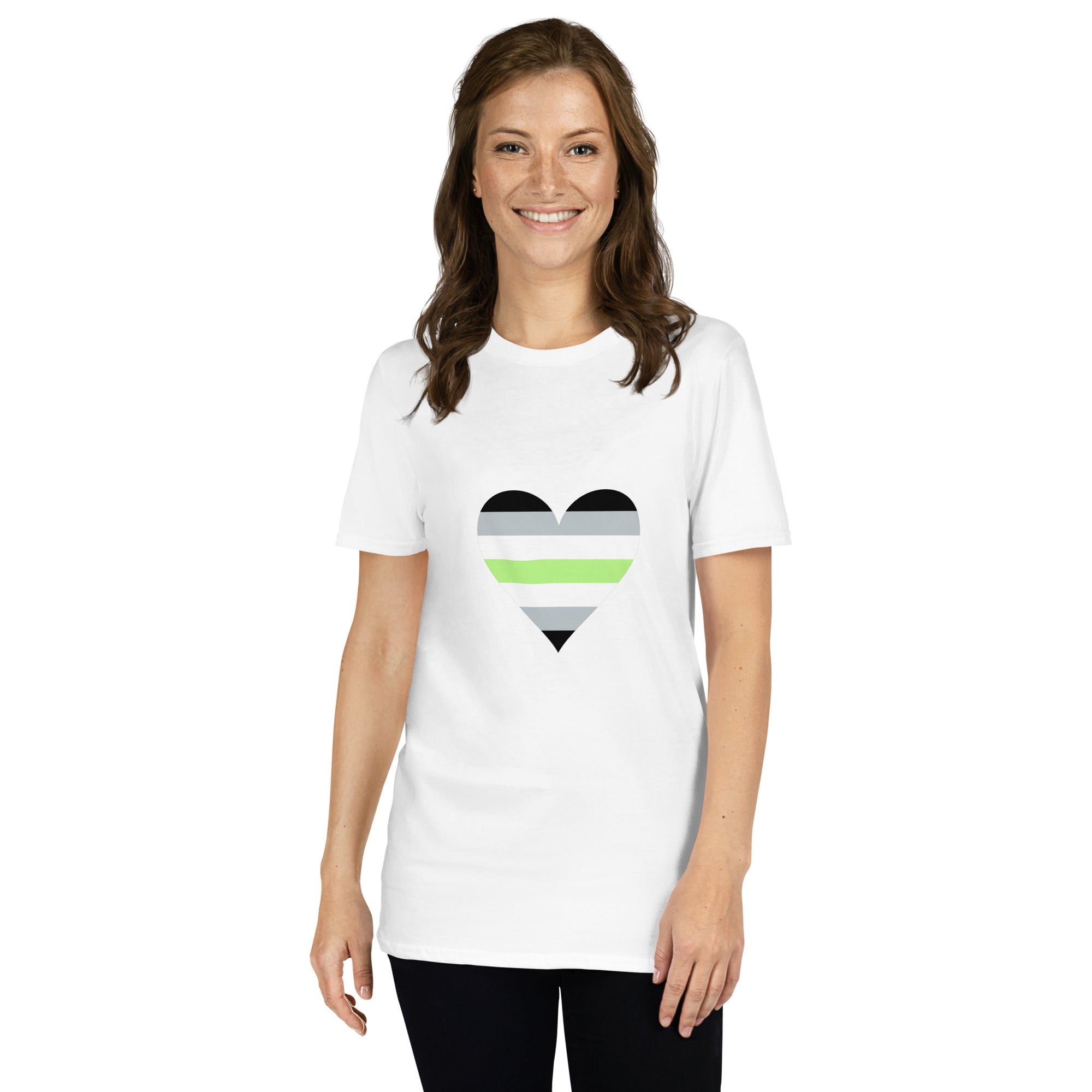 Short-Sleeve Unisex T-Shirt-Agender Heart