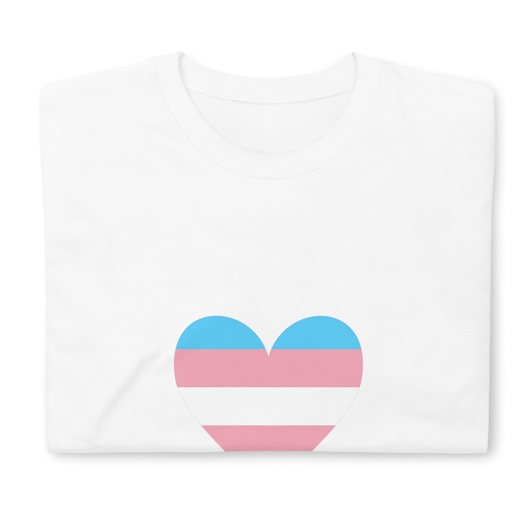 Short-Sleeve Unisex T-Shirt-Transgender Heart