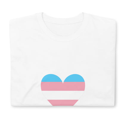 Short-Sleeve Unisex T-Shirt-Transgender Heart
