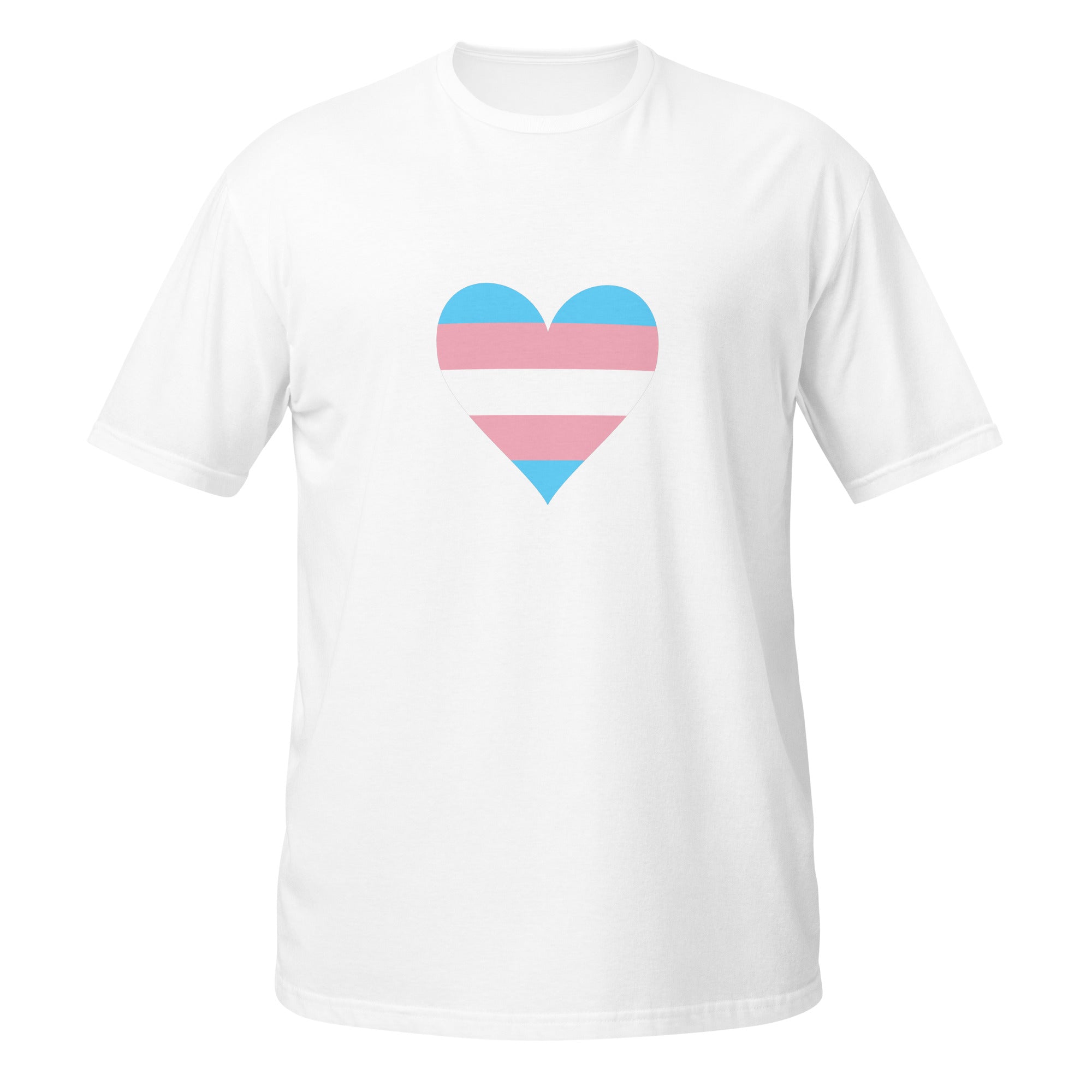 Short-Sleeve Unisex T-Shirt-Transgender Heart