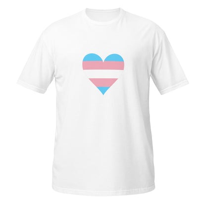 Short-Sleeve Unisex T-Shirt-Transgender Heart