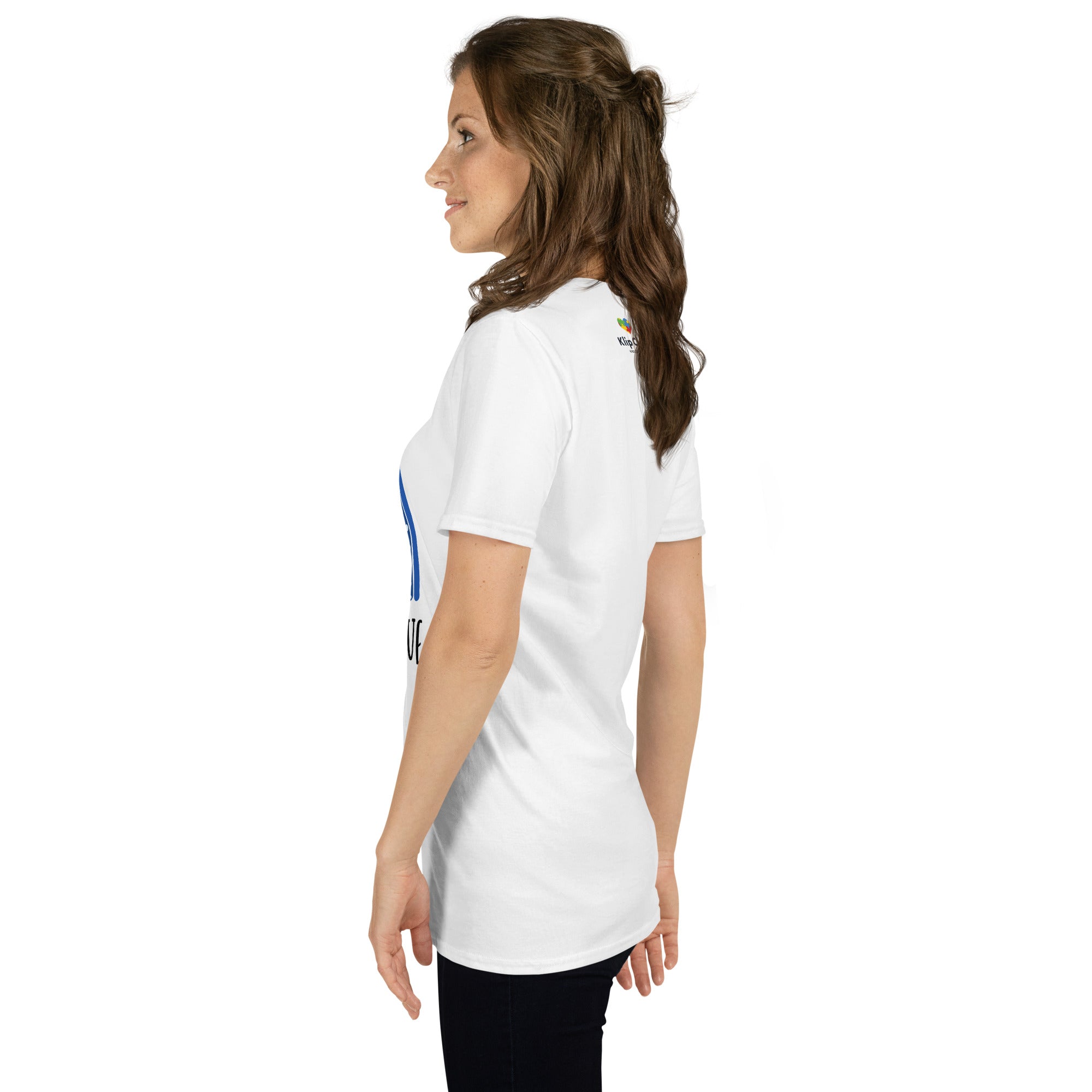 Short-Sleeve Unisex T-Shirt- In April  We Wear Blue