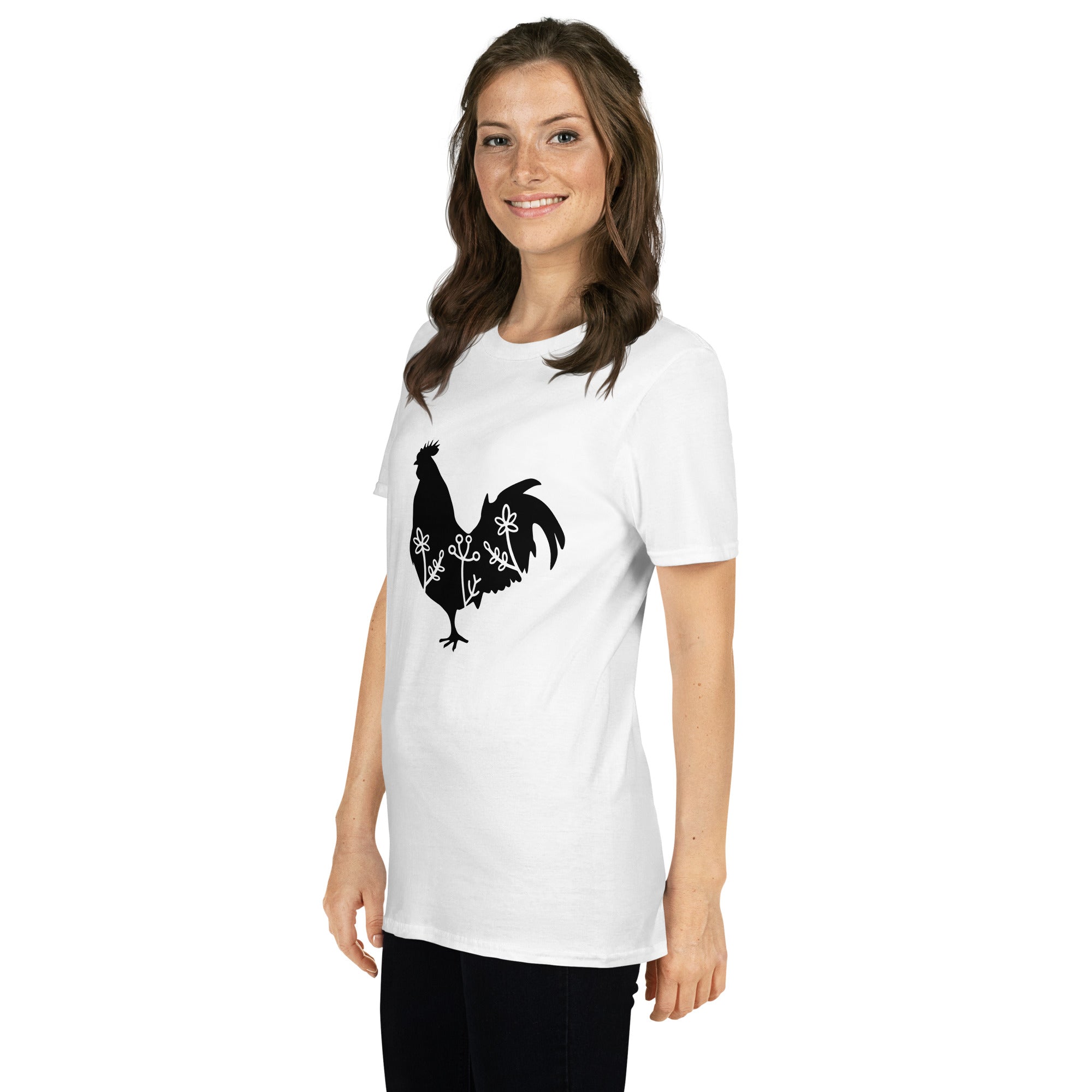 Short-Sleeve Unisex T-Shirt- Rooster