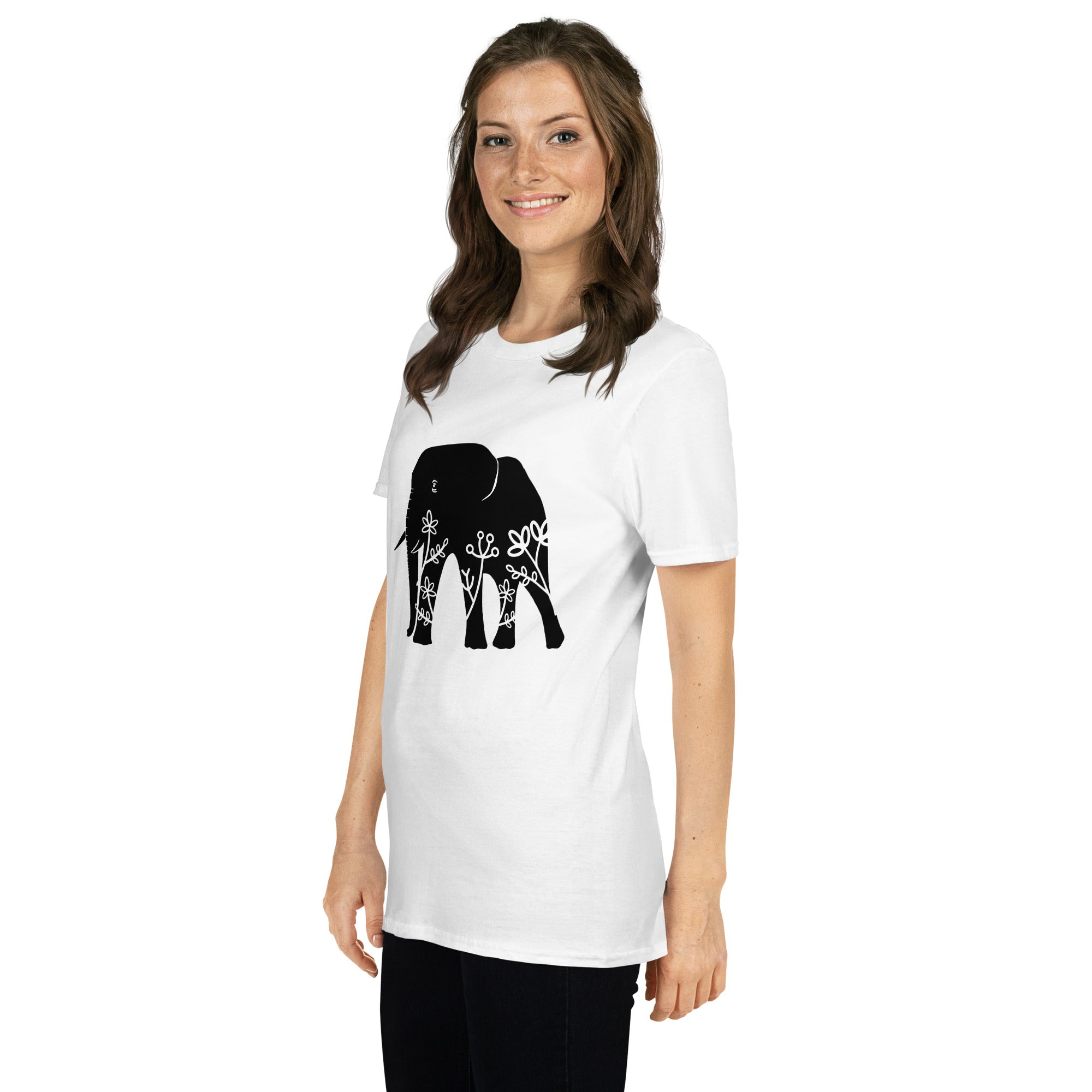 Short-Sleeve Unisex T-Shirt- Elephant