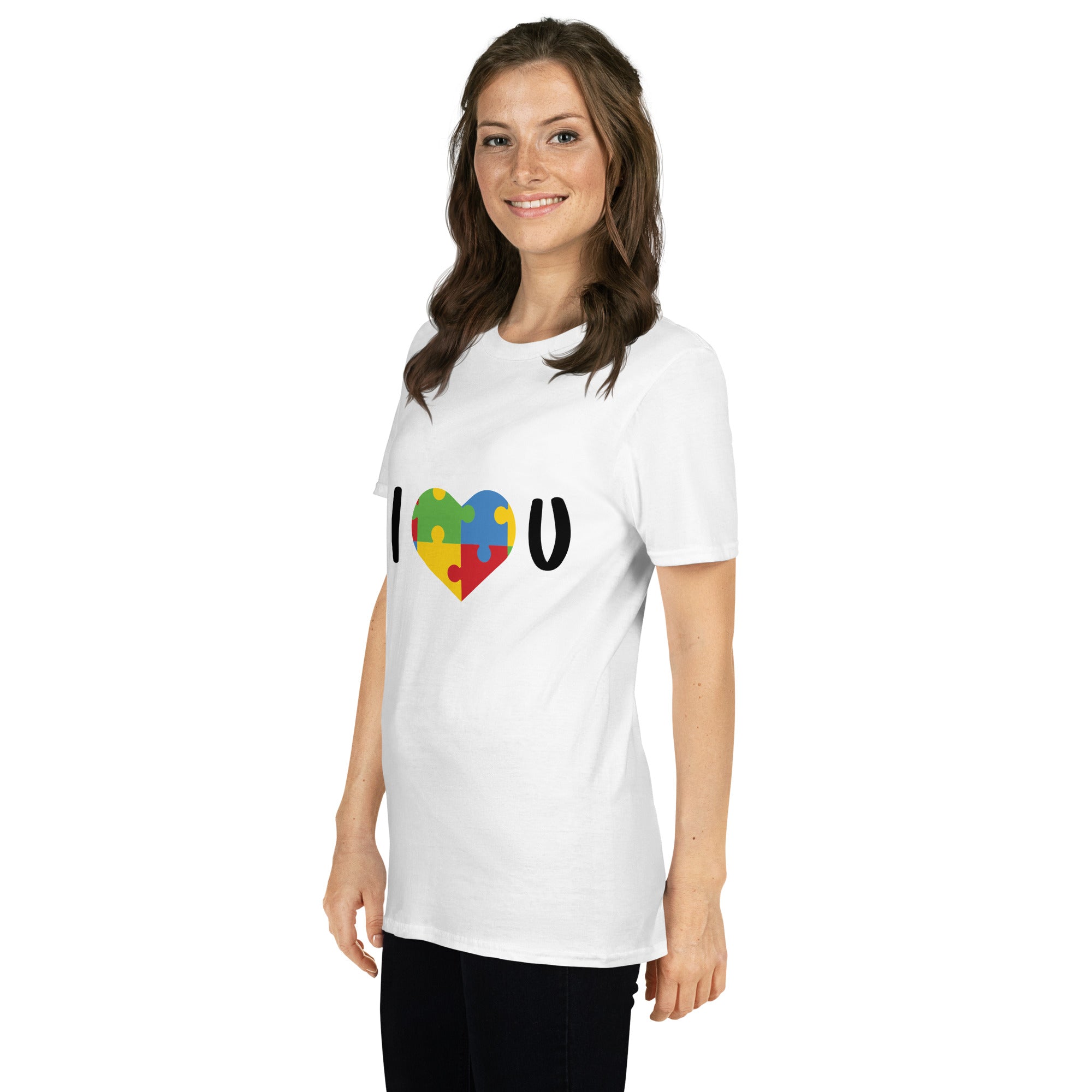 Short-Sleeve Unisex T-Shirt- I Love U