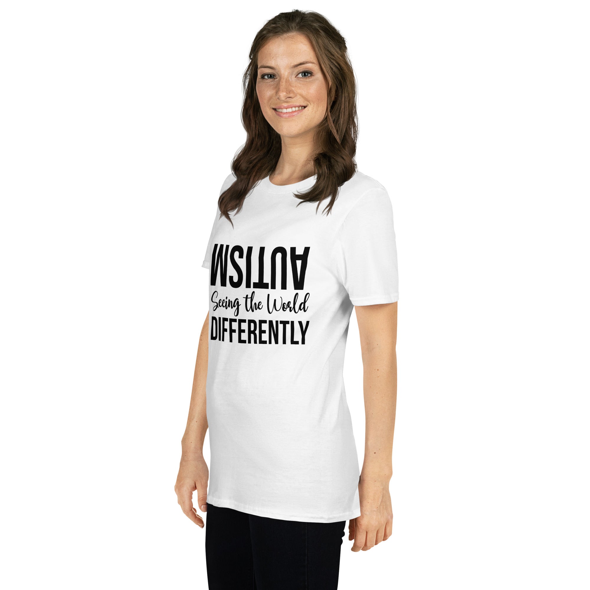 Short-Sleeve Unisex T-Shirt- Autism Seeing the World Differently