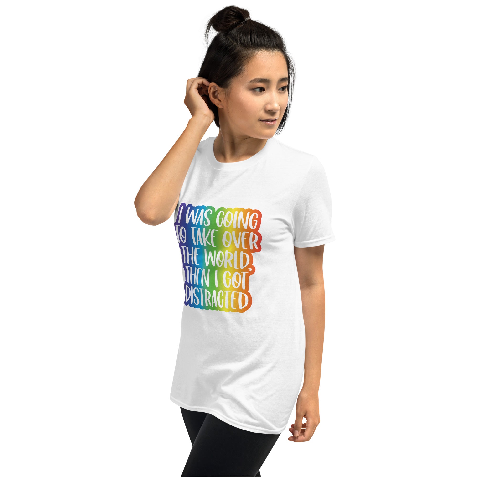 Short-Sleeve Unisex T-Shirt- ADHD- Take Over The World