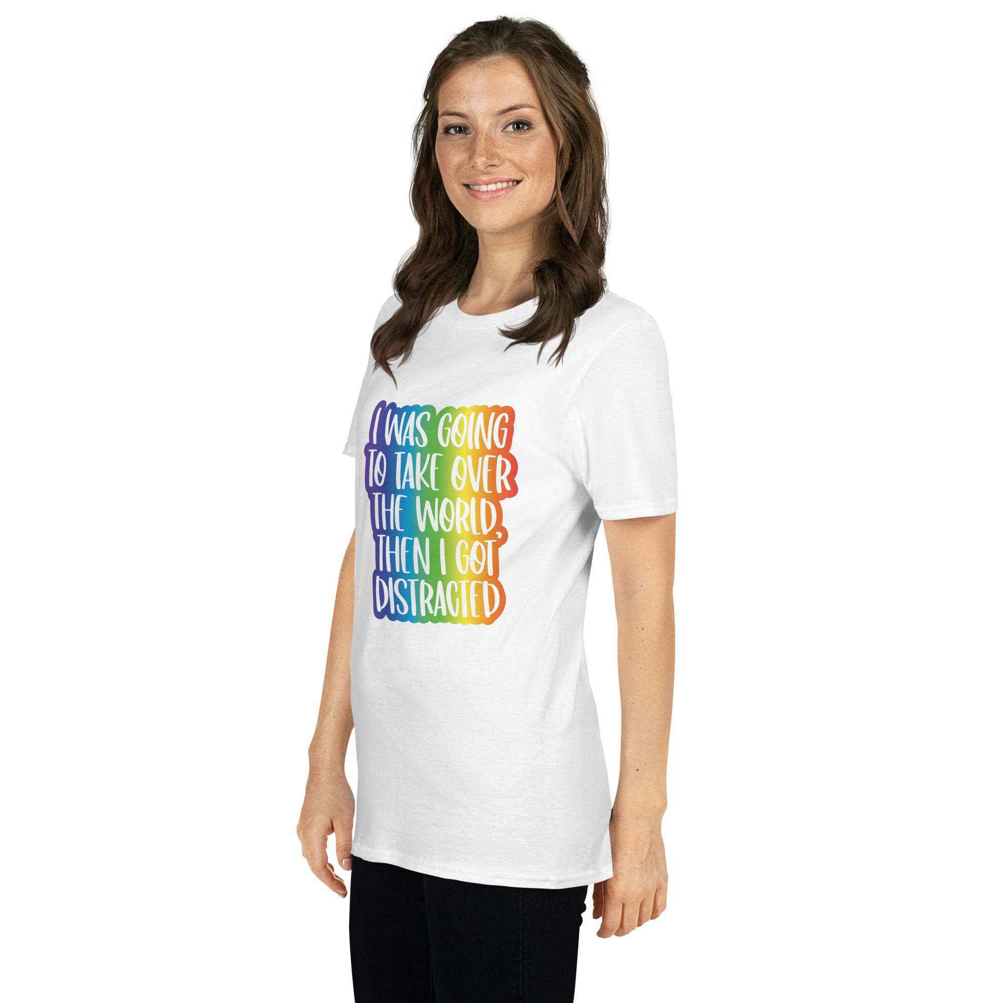 Short-Sleeve Unisex T-Shirt- ADHD- Take Over The World