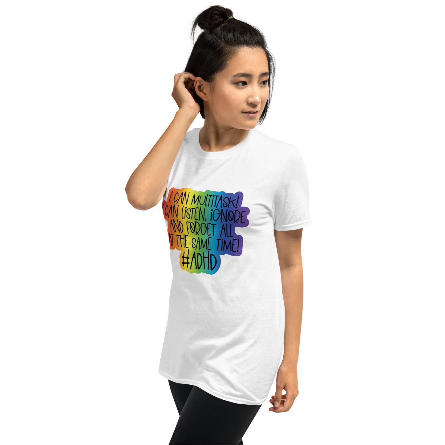 Short-Sleeve Unisex T-Shirt- ADHD- Multitask ADHD