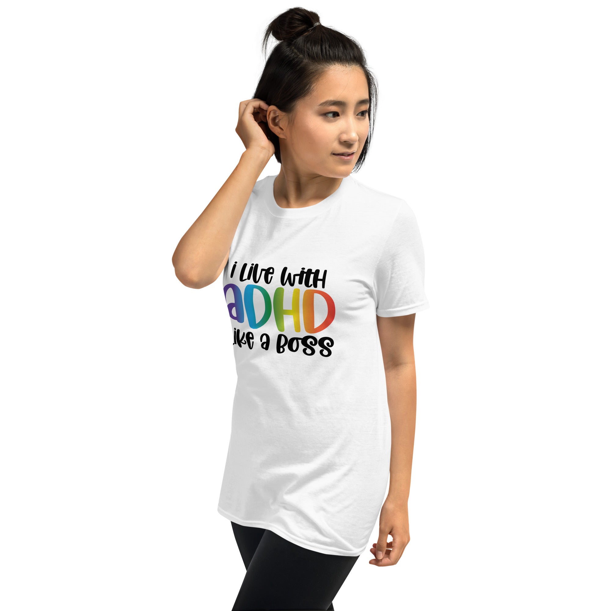 Short-Sleeve Unisex T-Shirt- ADHD- Like A Boss