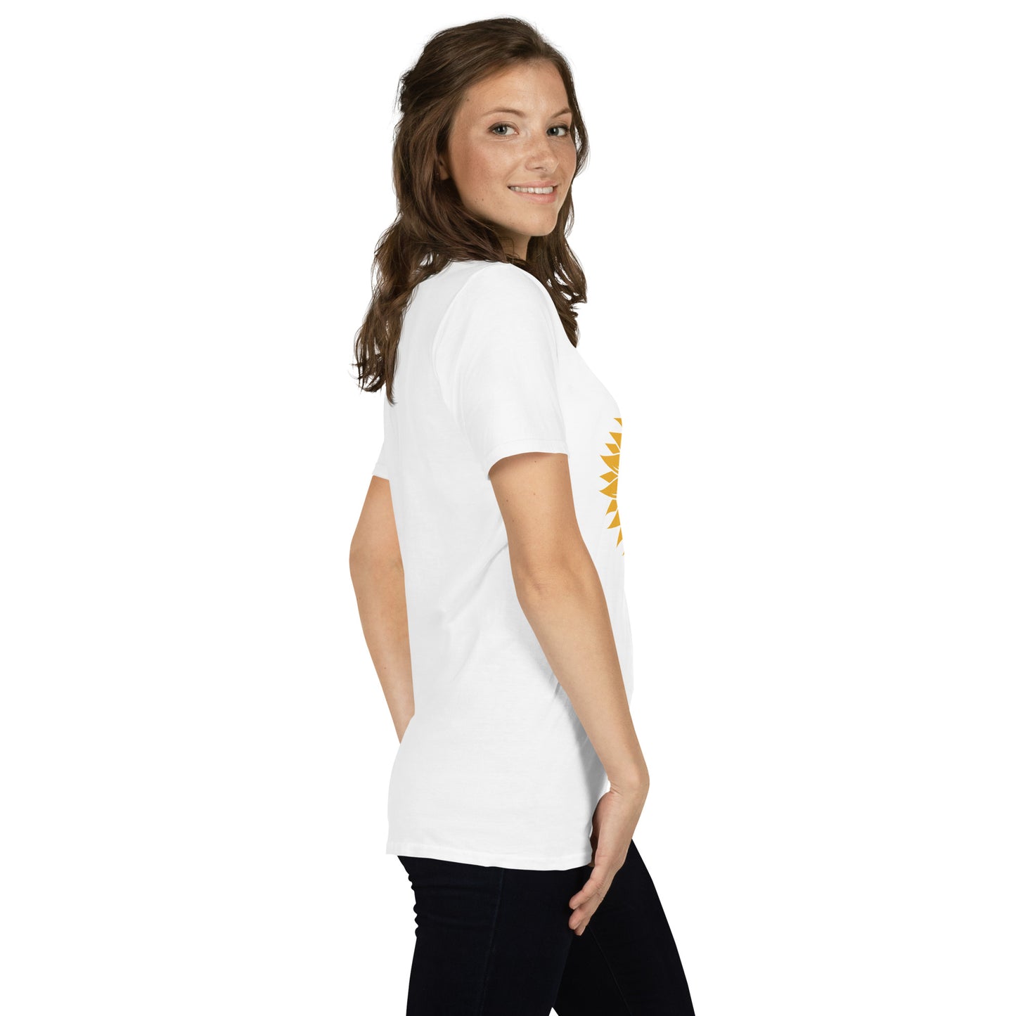 Short-Sleeve Unisex T-Shirt- Sunflower Autism