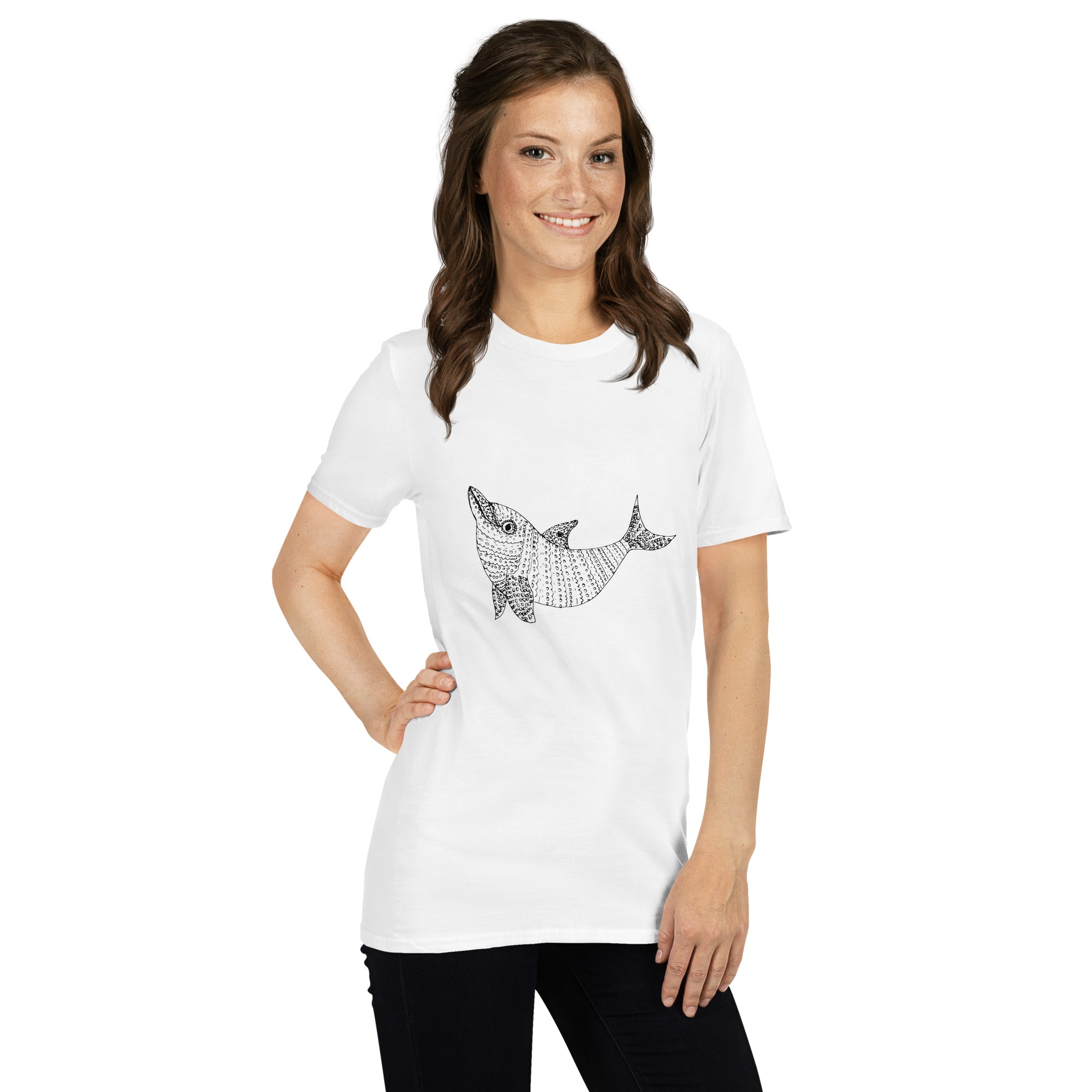 Short-Sleeve Unisex T-Shirt- Dolphin