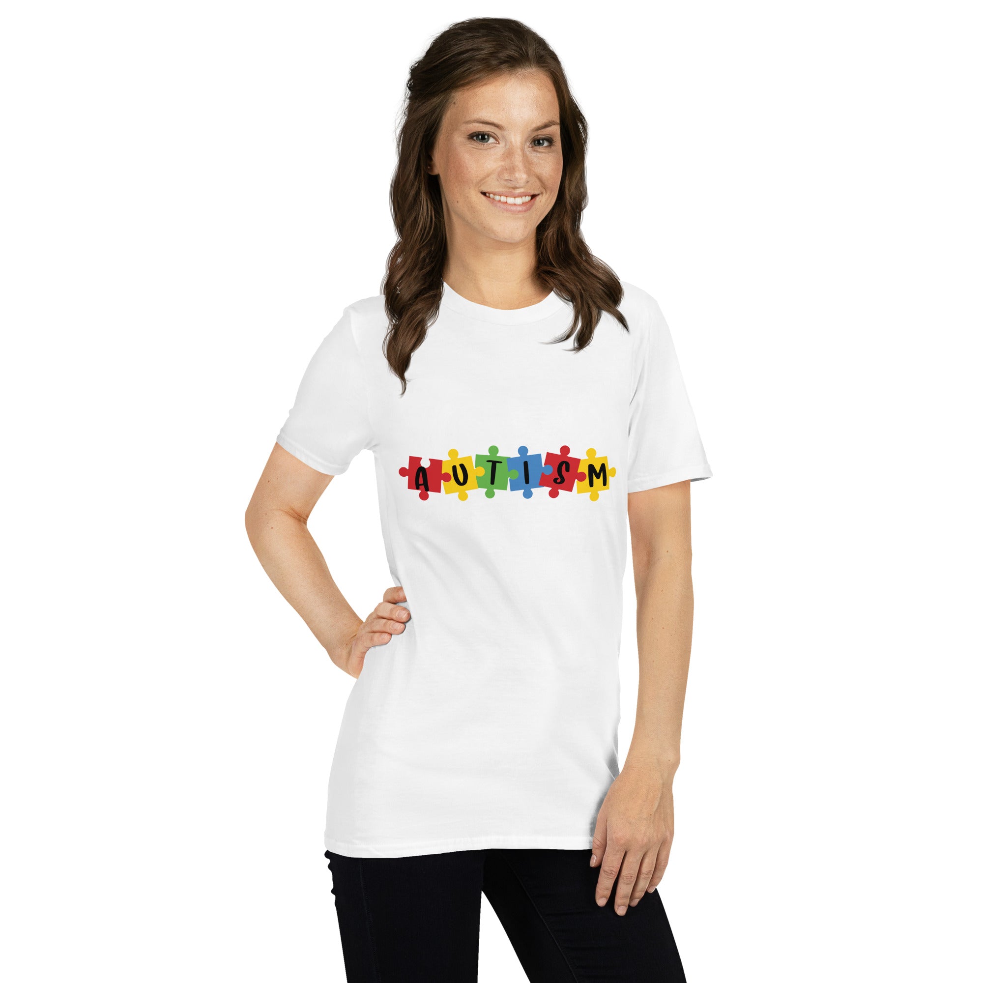 Short-Sleeve Unisex T-Shirt- Autism