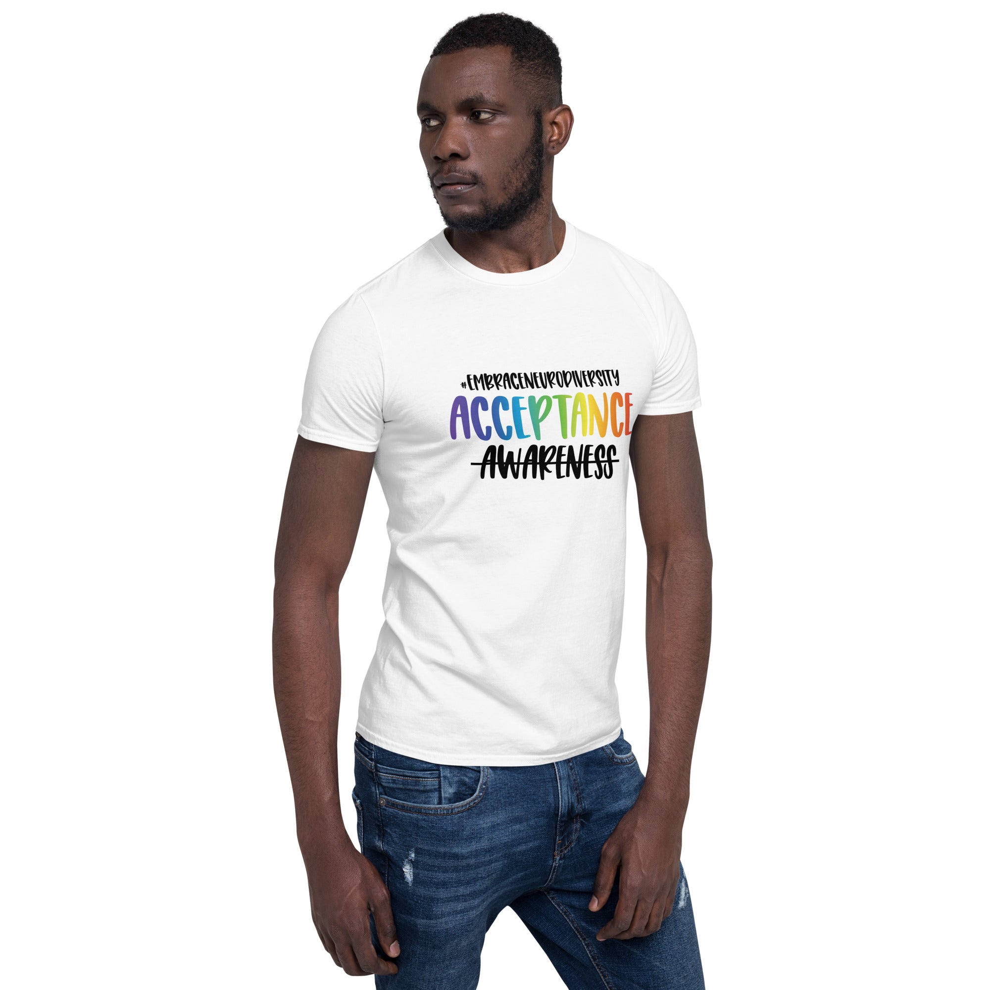 Short-Sleeve Unisex T-Shirt- ADHD- Embrace Neuro diversity