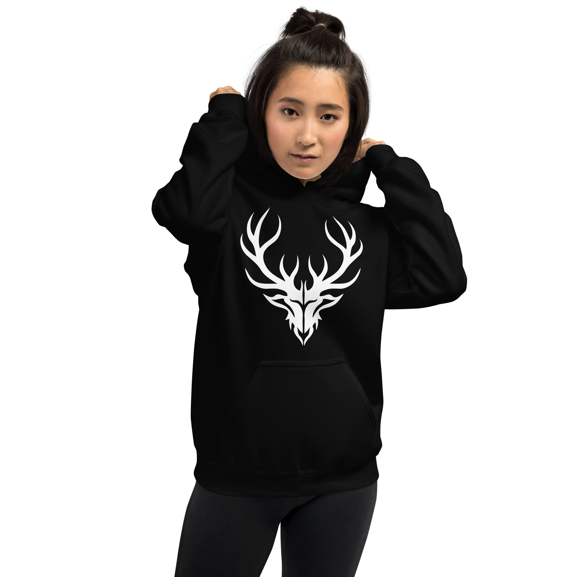 Unisex Hoodie- Antler Type 07