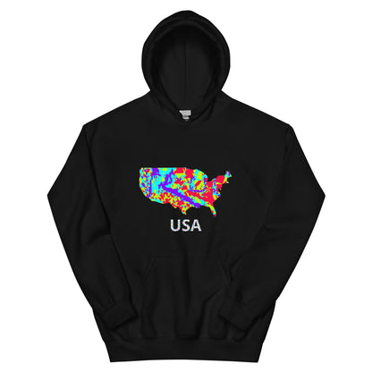 Unisex Hoodie- USA