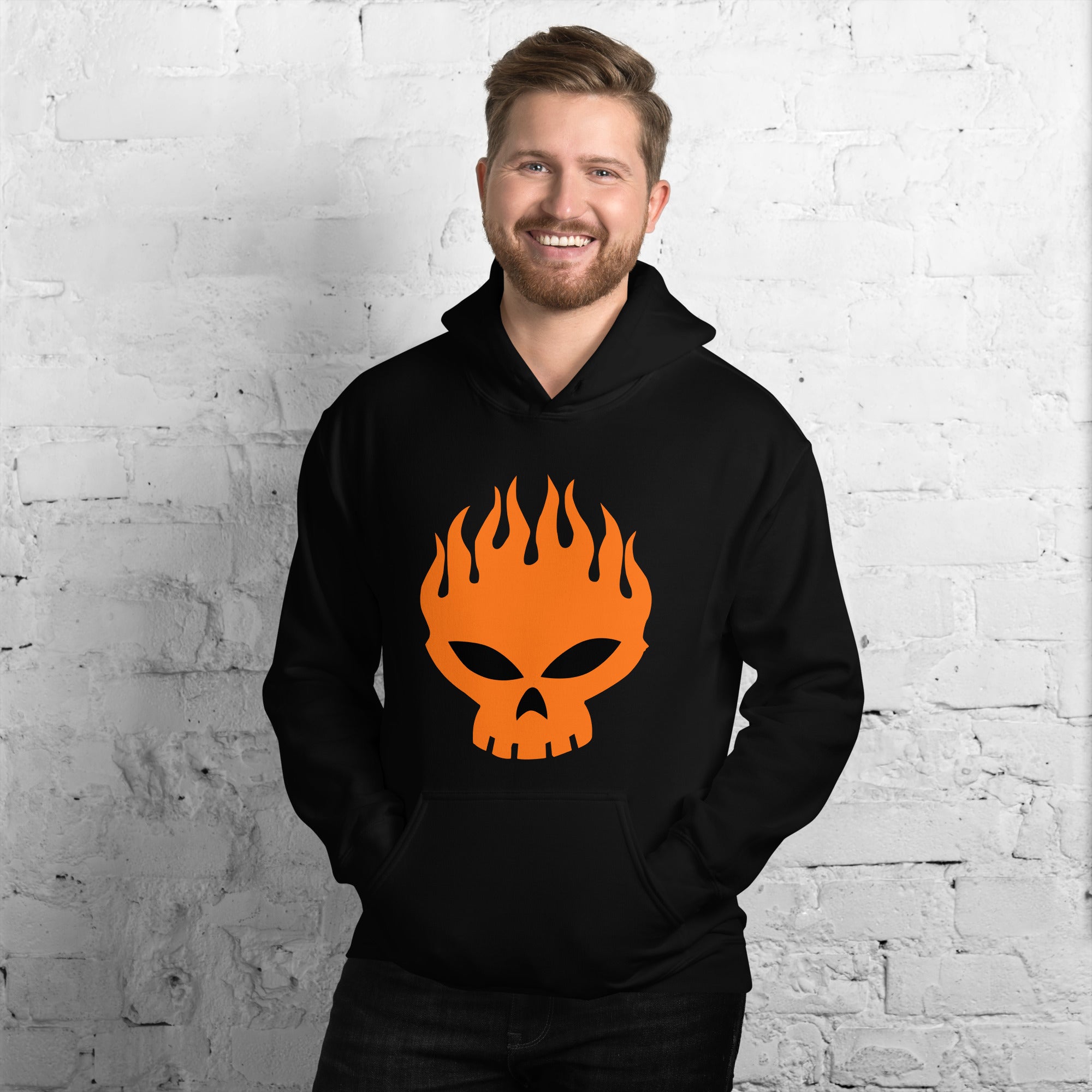 Unisex Hoodie-Skull II