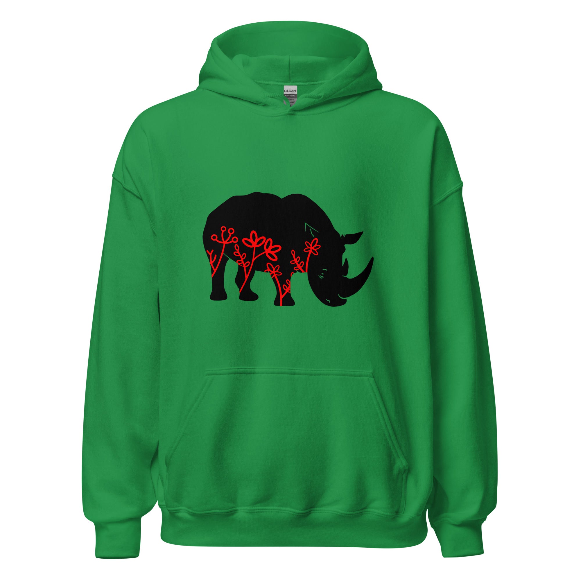 Unisex Hoodie- Rhino