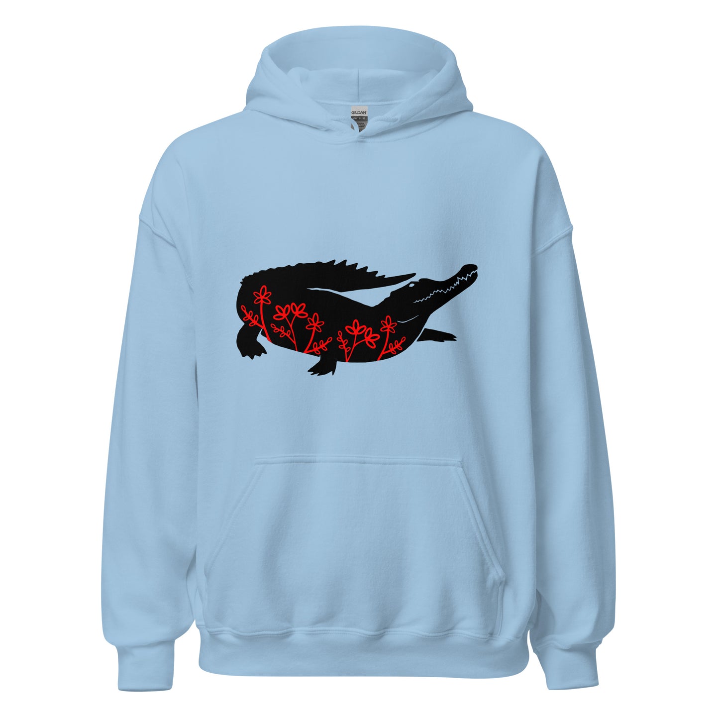 Unisex Hoodie- Crocodile