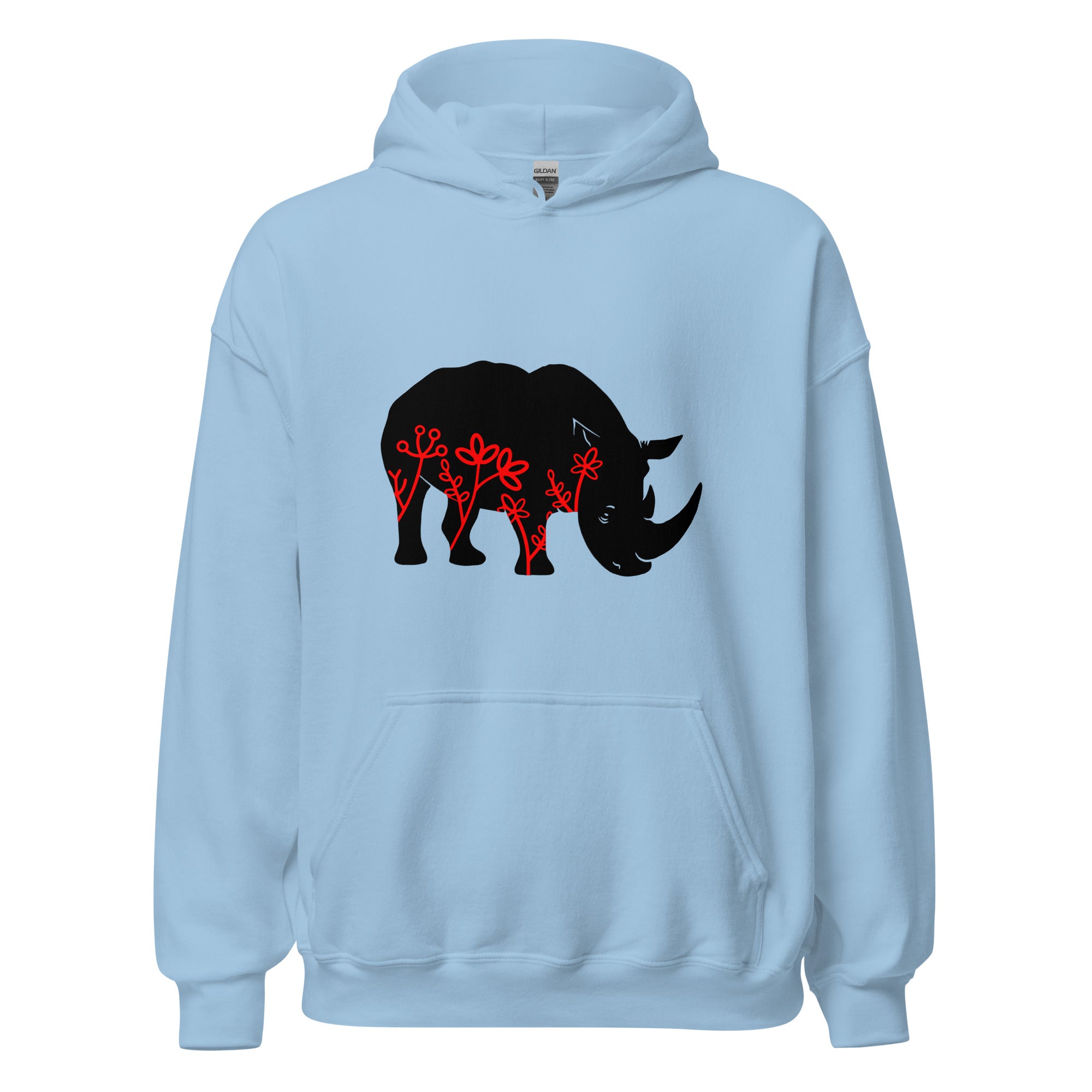 Unisex Hoodie- Rhino