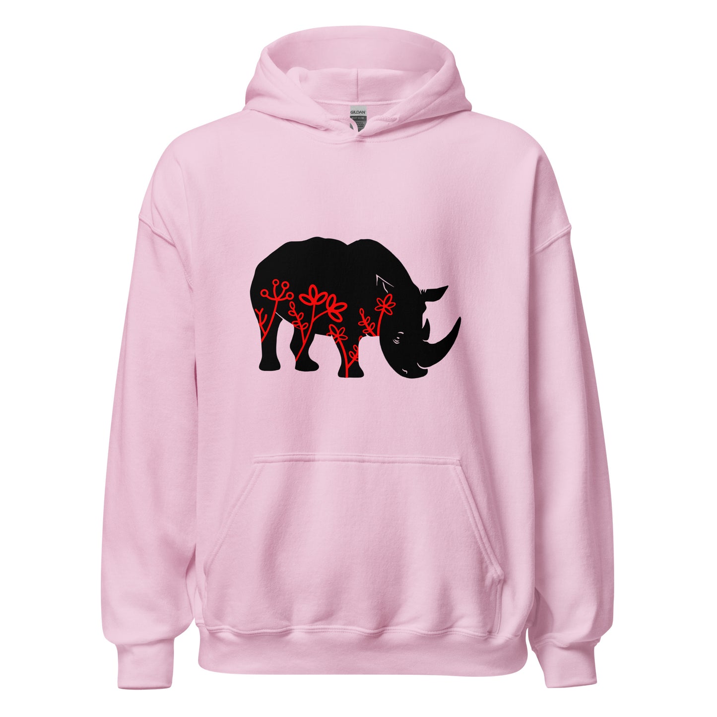 Unisex Hoodie- Rhino