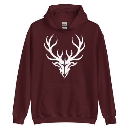 Unisex Hoodie- Antler Type VII