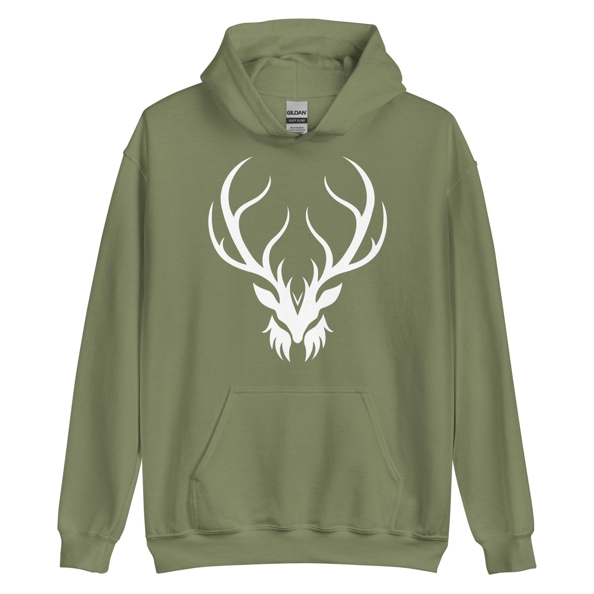 Unisex Hoodie- Antler Type 08