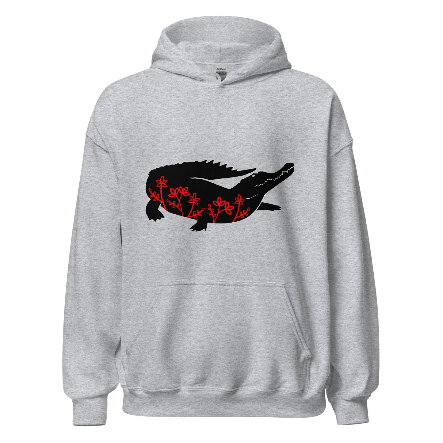 Unisex Hoodie- Crocodile