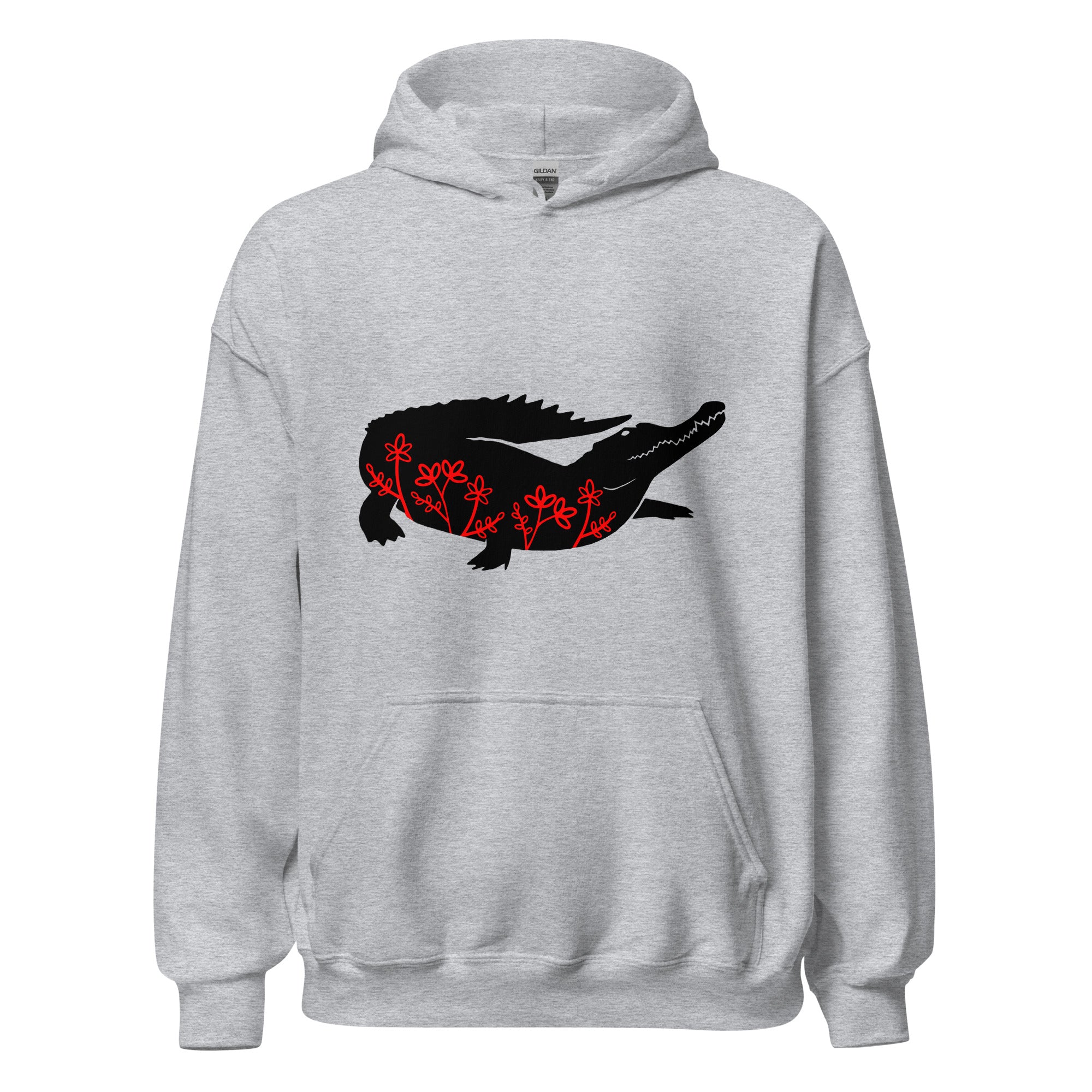 Unisex Hoodie- Crocodile