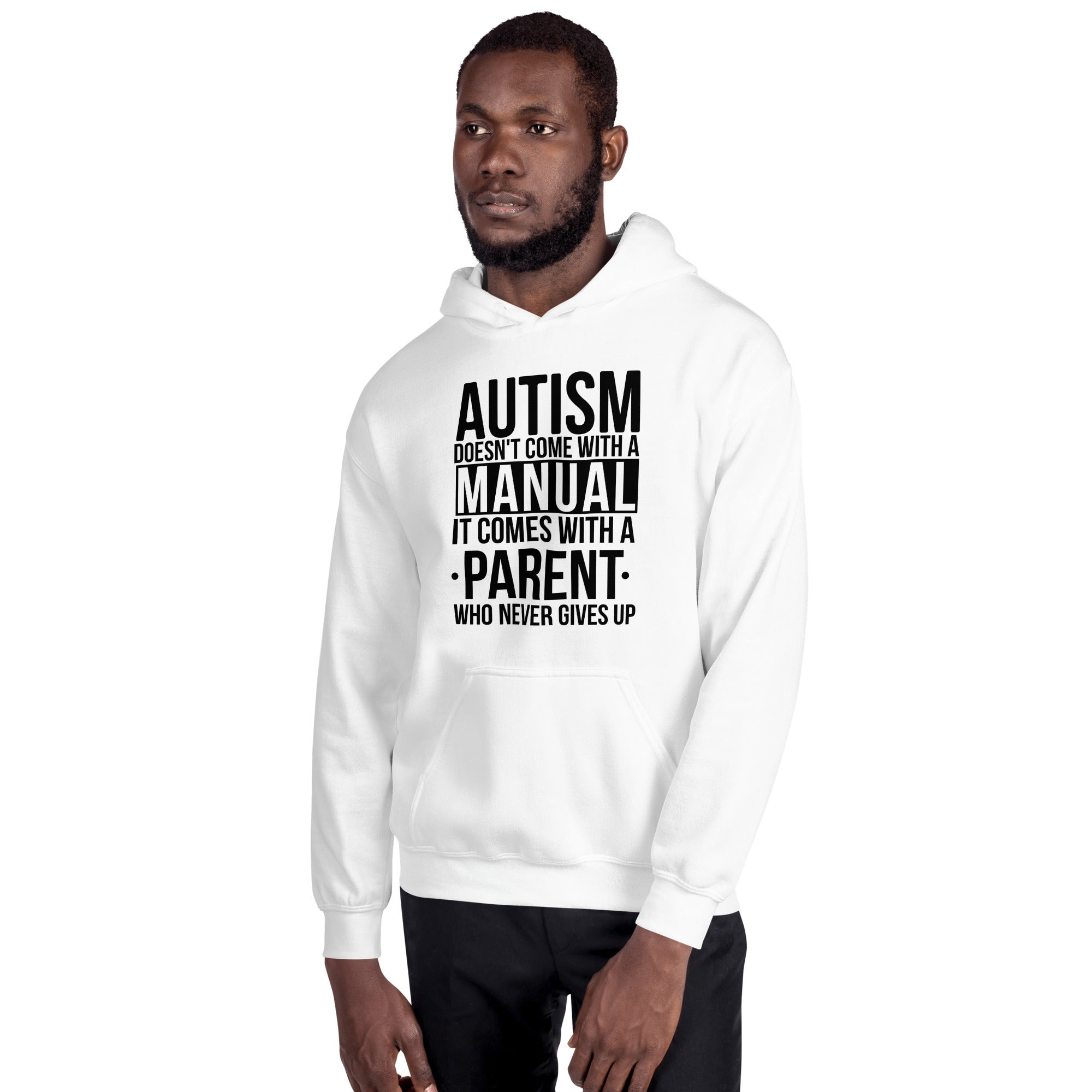 Unisex Hoodie- Autism doesn't Come with a manual