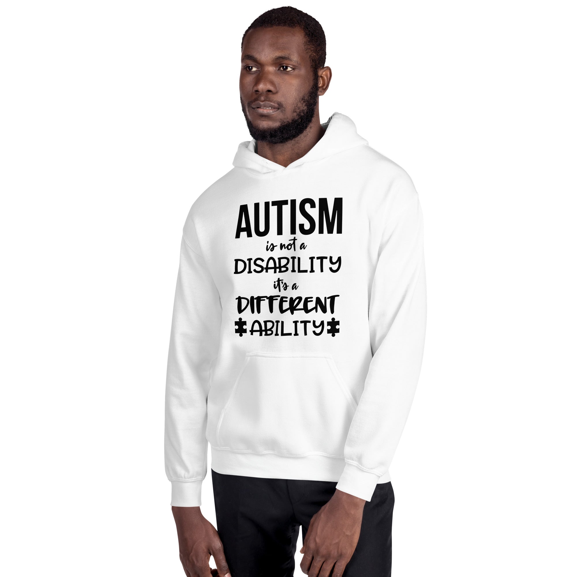 Unisex Hoodie- Autism is not a disability