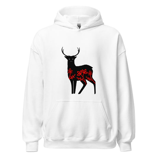 Unisex Hoodie- Reindeer
