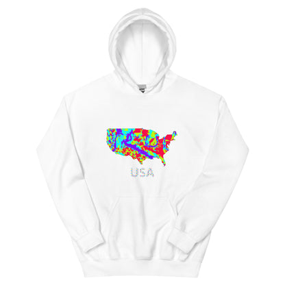 Unisex Hoodie- USA