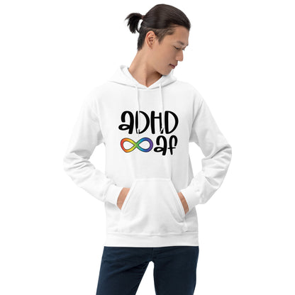 Unisex Hoodie- ADHD- ADHD AF