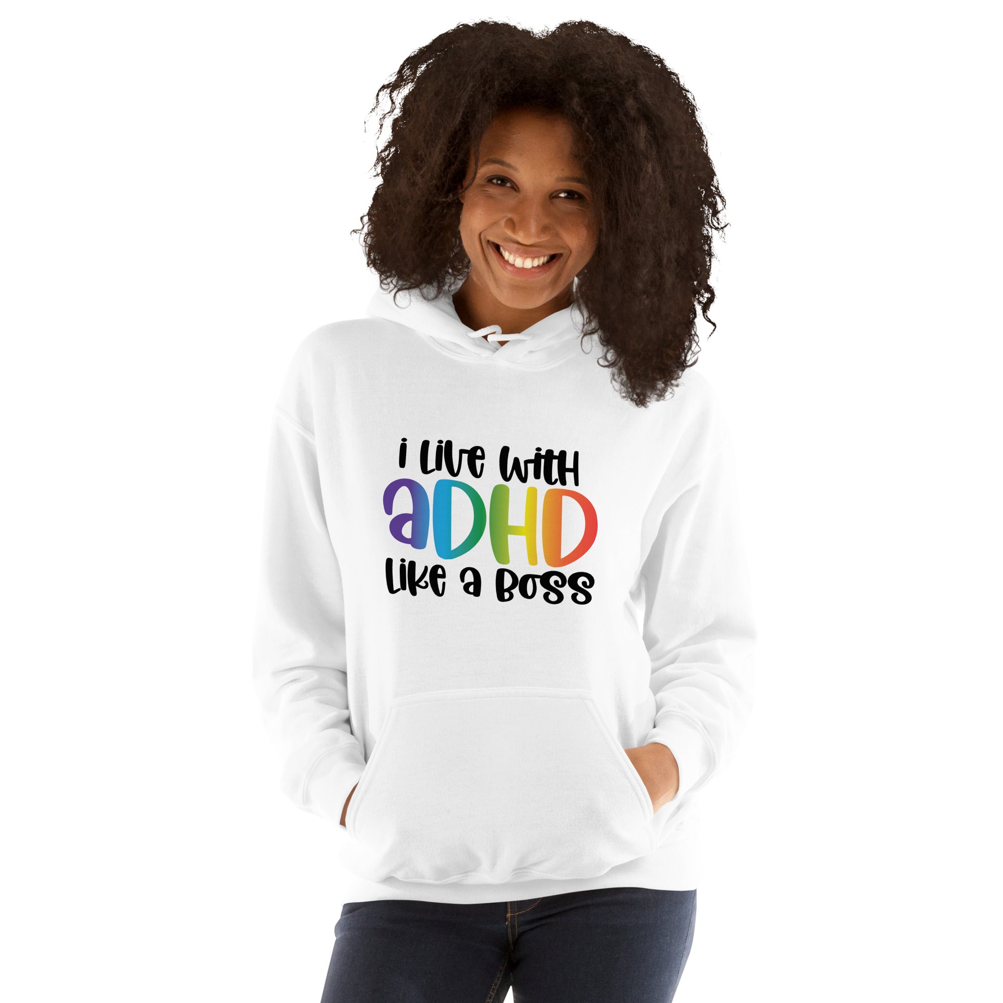 Unisex Hoodie- ADHD- Like A Boss