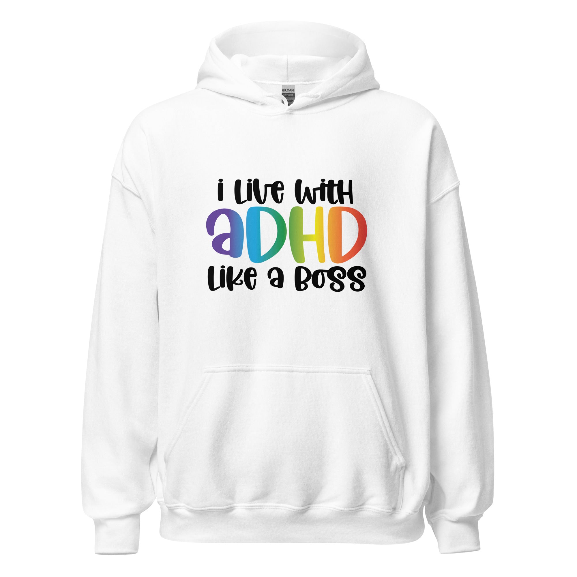 Unisex Hoodie- ADHD- Like A Boss