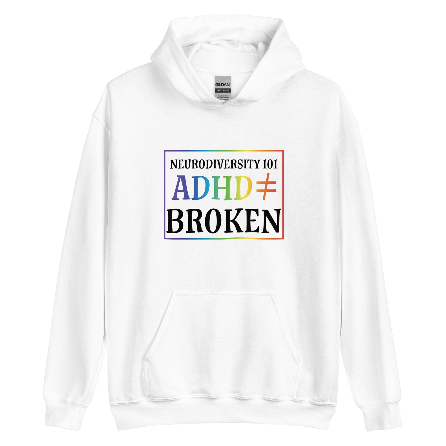 Unisex Hoodie- ADHD- Neurodiversity