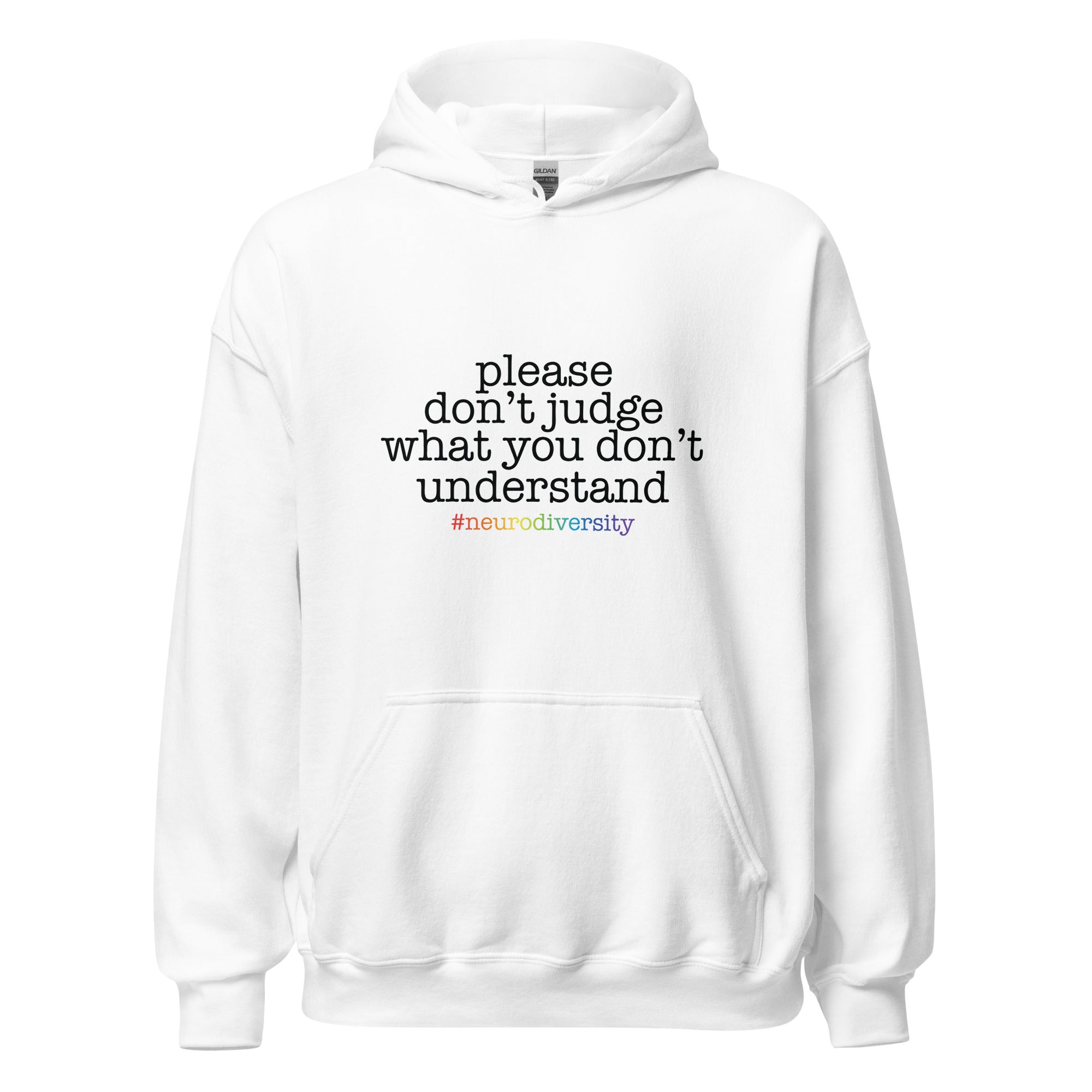 Unisex Hoodie- ADHD- Please Dont Judge