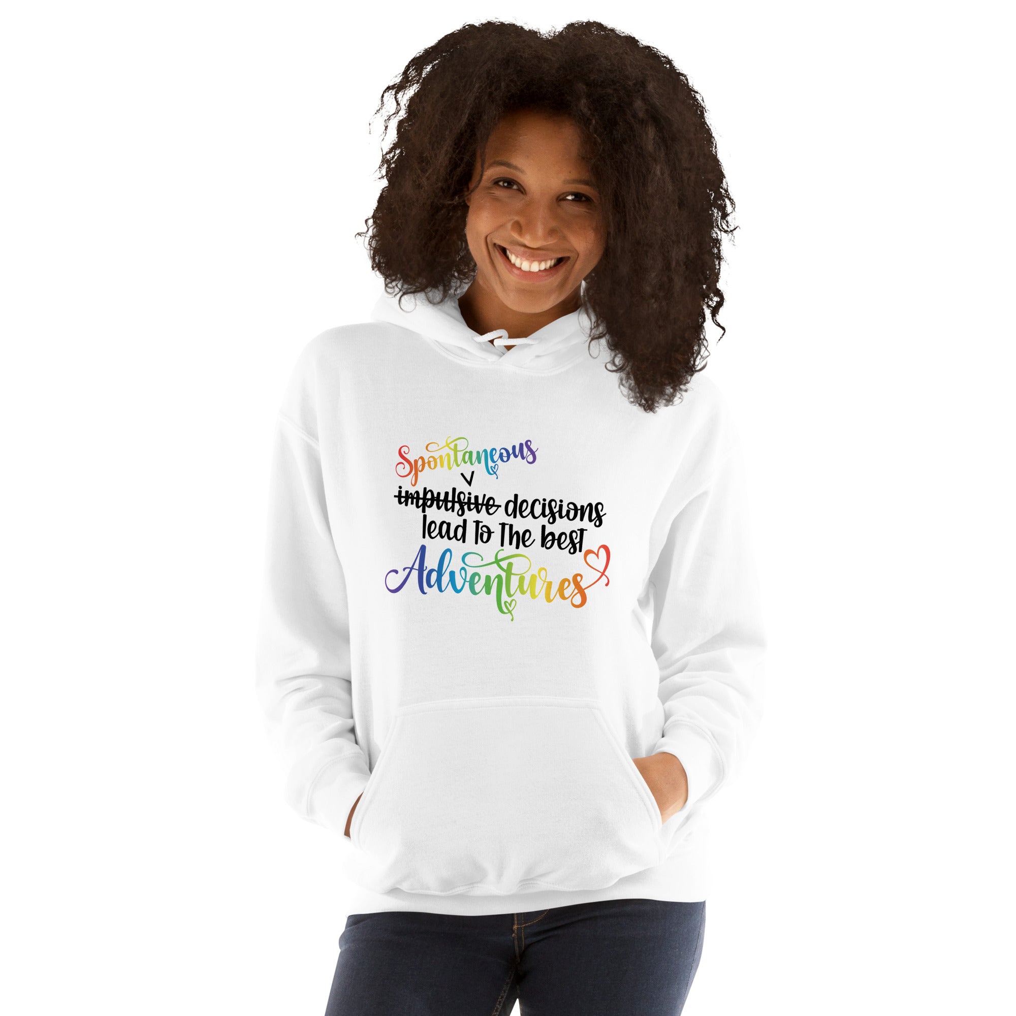 Unisex Hoodie- ADHD- Spontaneous Adventures